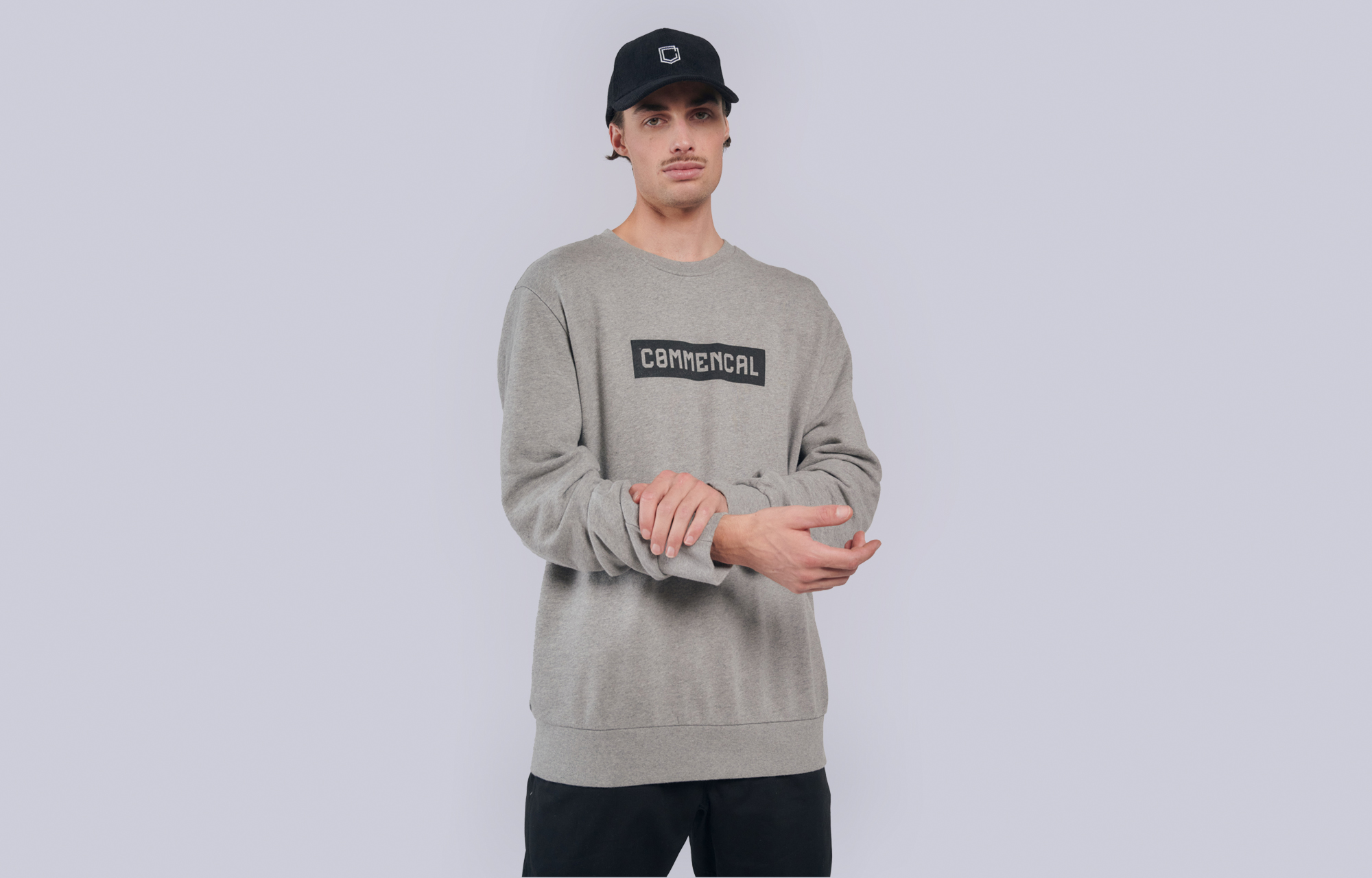 COMMENCAL CORPORATE CREWNECK GREY image number 0