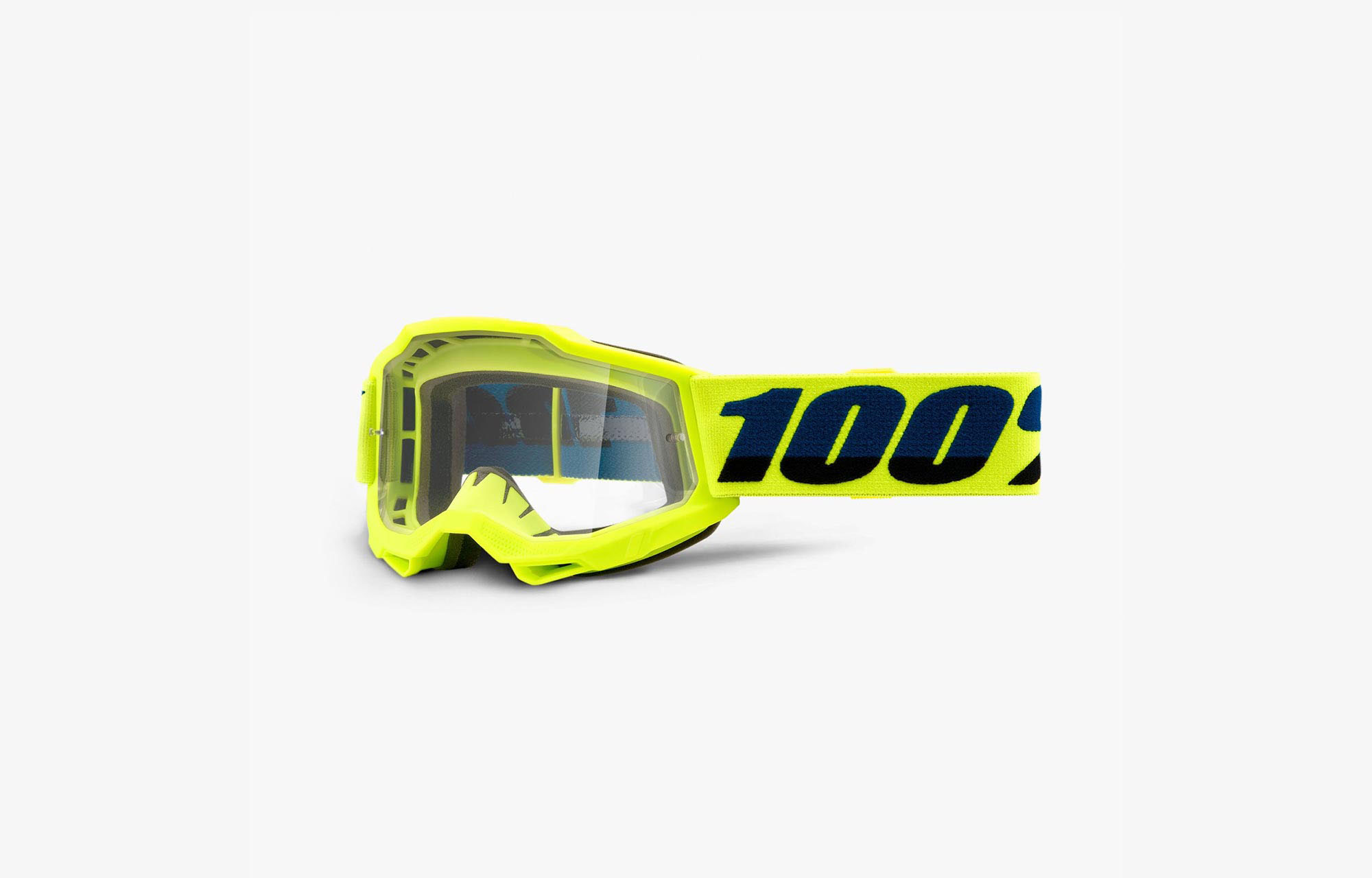 100% ACCURI GOGGLES YELLOW - CLEAR LENS image number 0
