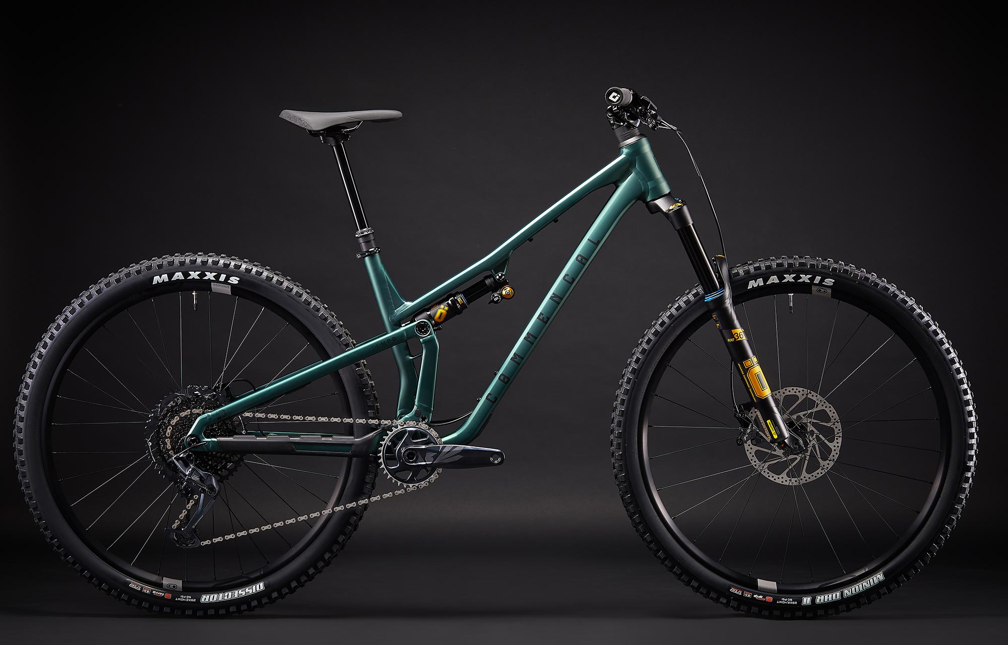 COMMENCAL T.E.M.P.O. OHLINS METALLIC GREEN image number null