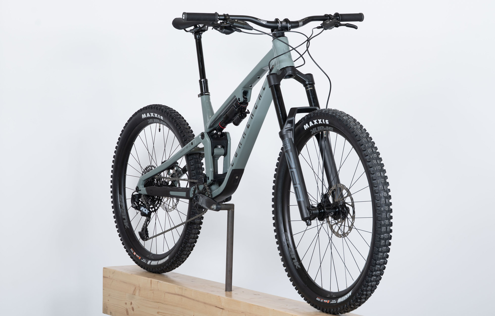 COMMENCAL META SX V5 RIDE PYRITE GREY - M (23131402) image large number 2
