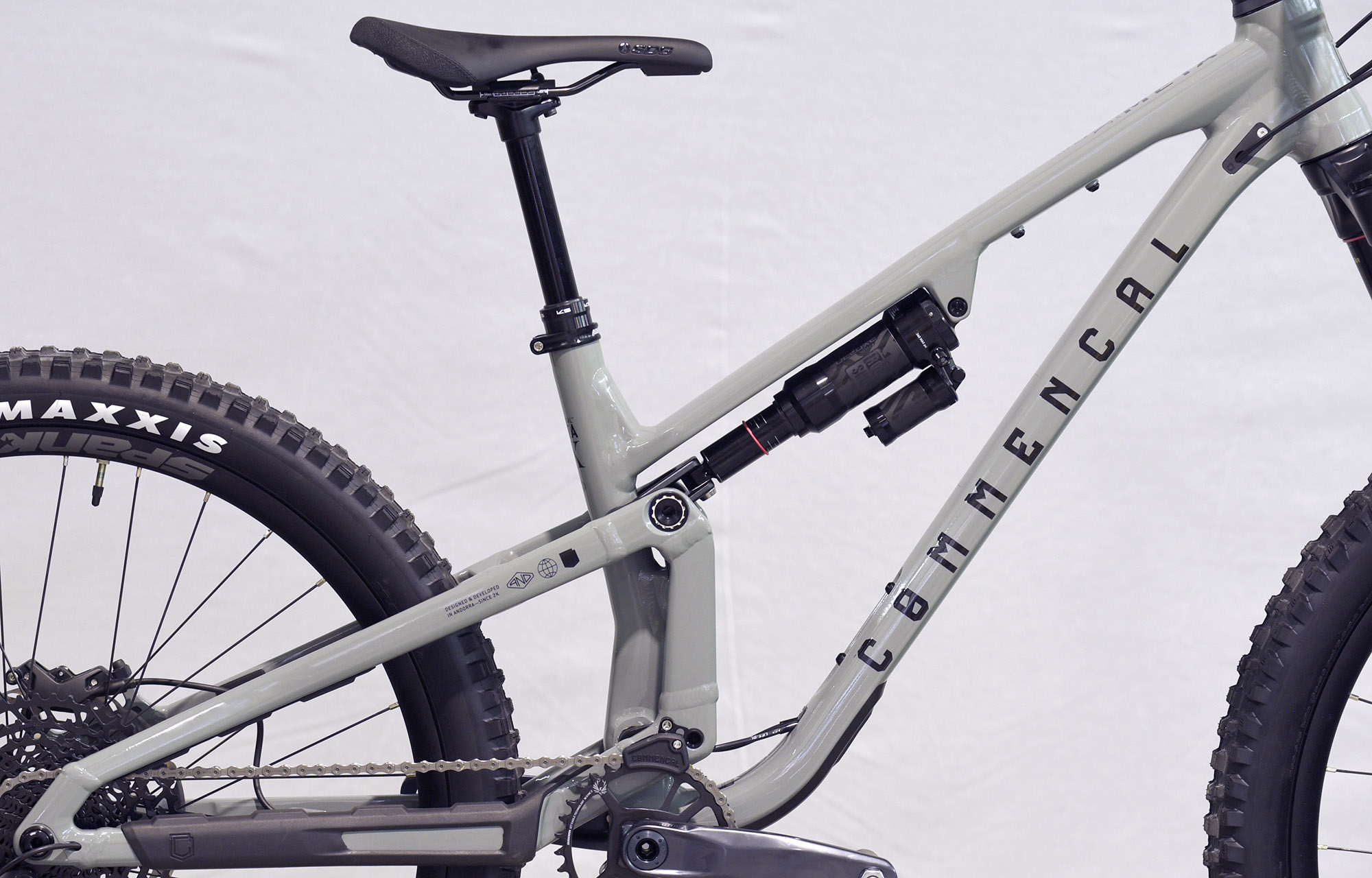 COMMENCAL META SX V5 RIDE PYRITE GREY - S (23131401) image number null