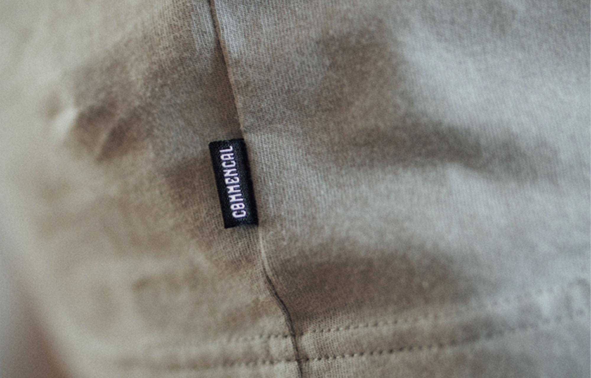 T-SHIRT COMMENCAL REGULAR FIT CORPORATE LIGHT GREY image number 4