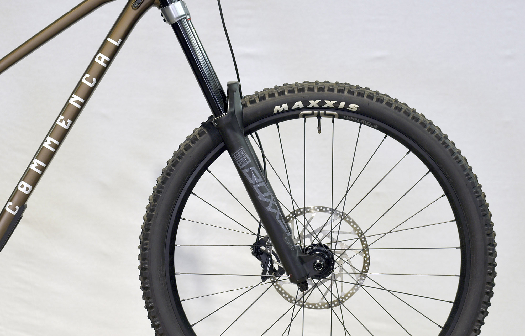 COMMENCAL SUPREME DH V5 RIDE FROZEN BROWN - L (22150703) image number null