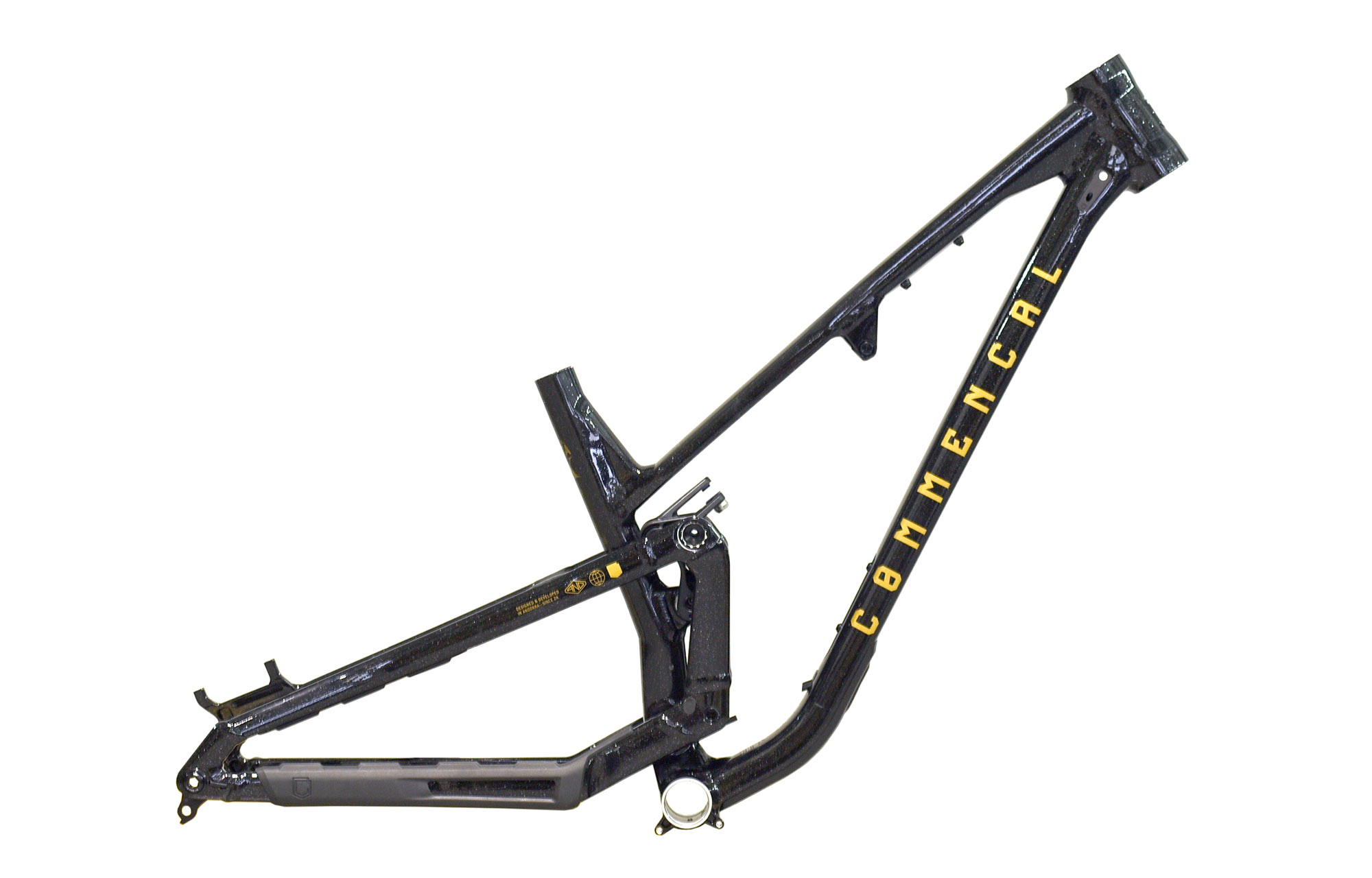 FRAME COMMENCAL META SX V5 GLITTERY BLACK - M (23230502) image number null