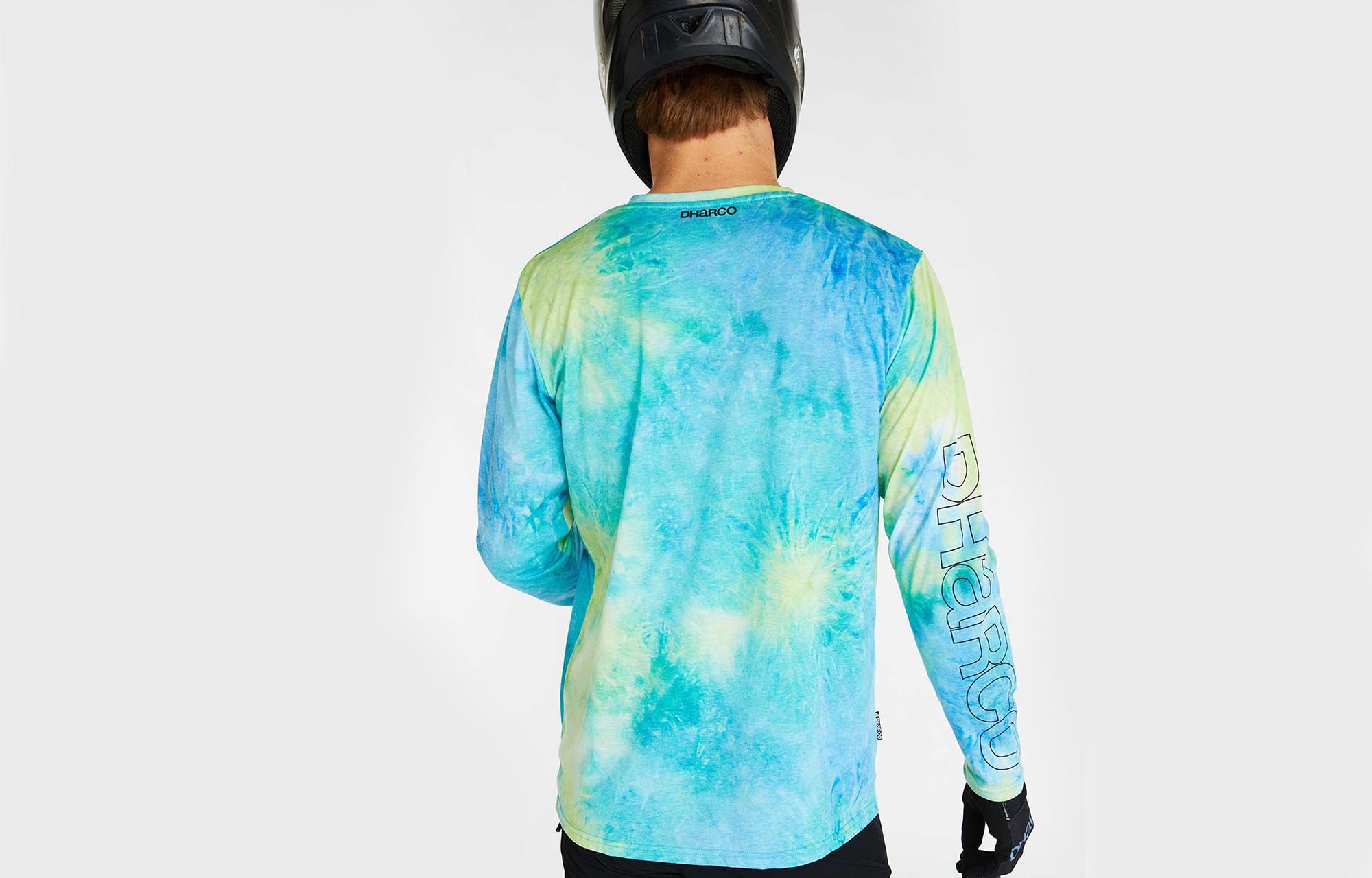 TECH-TEE A MANICHE LUNGHE DHARCO TIE & DYE image number 4