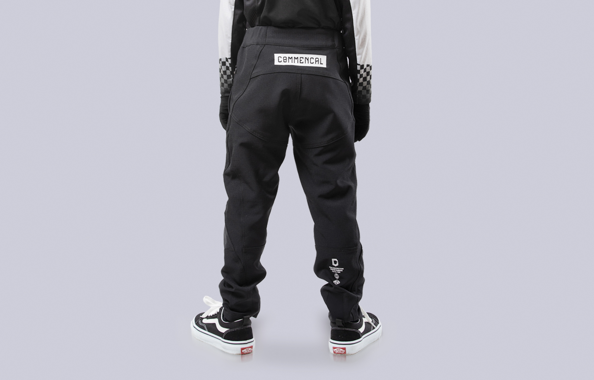 COMMENCAL KIDS HARDTECH PANTS BLACK image number 0