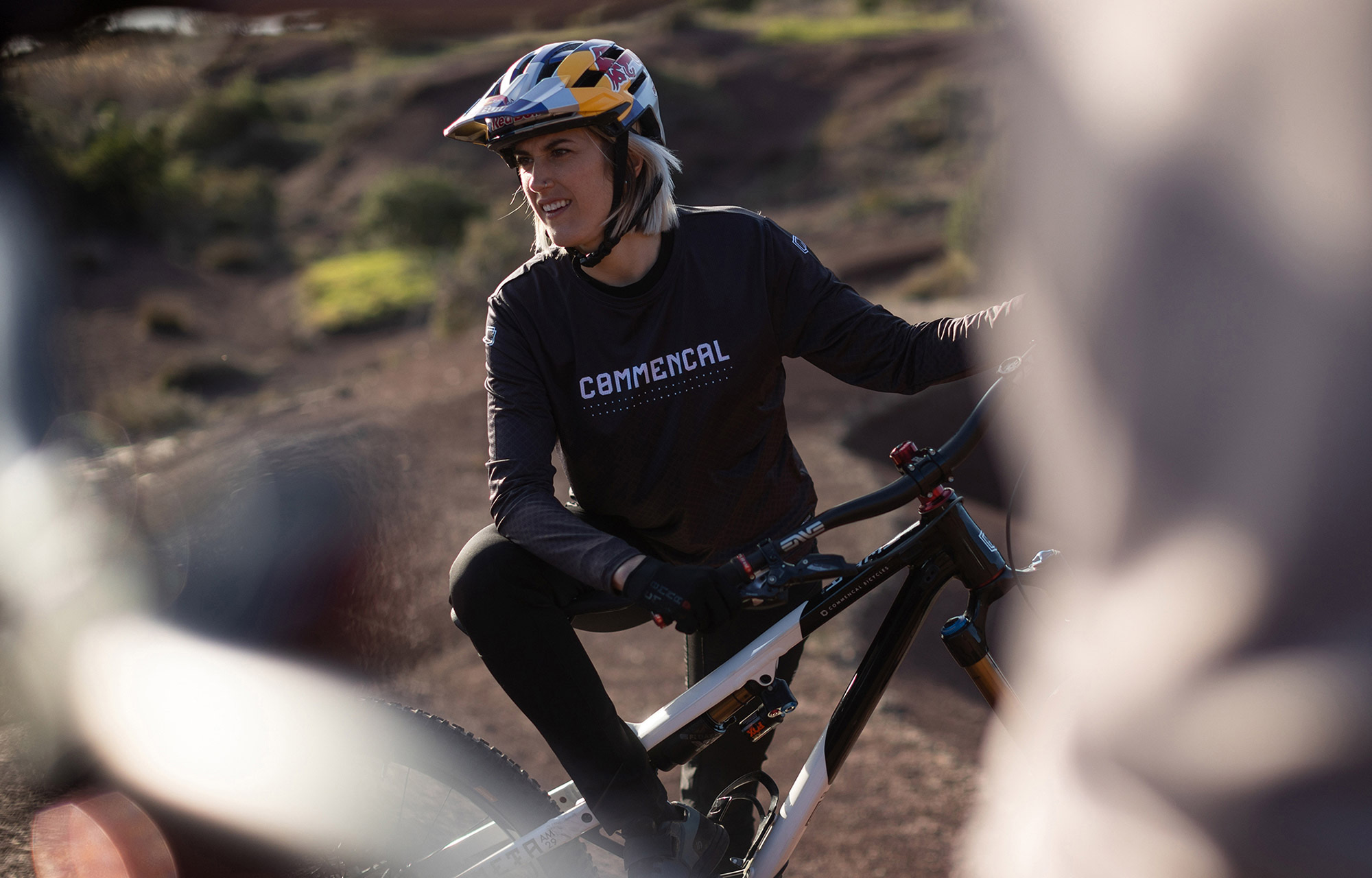 COMMENCAL LONG SLEEVE JERSEY BLACK image number 5