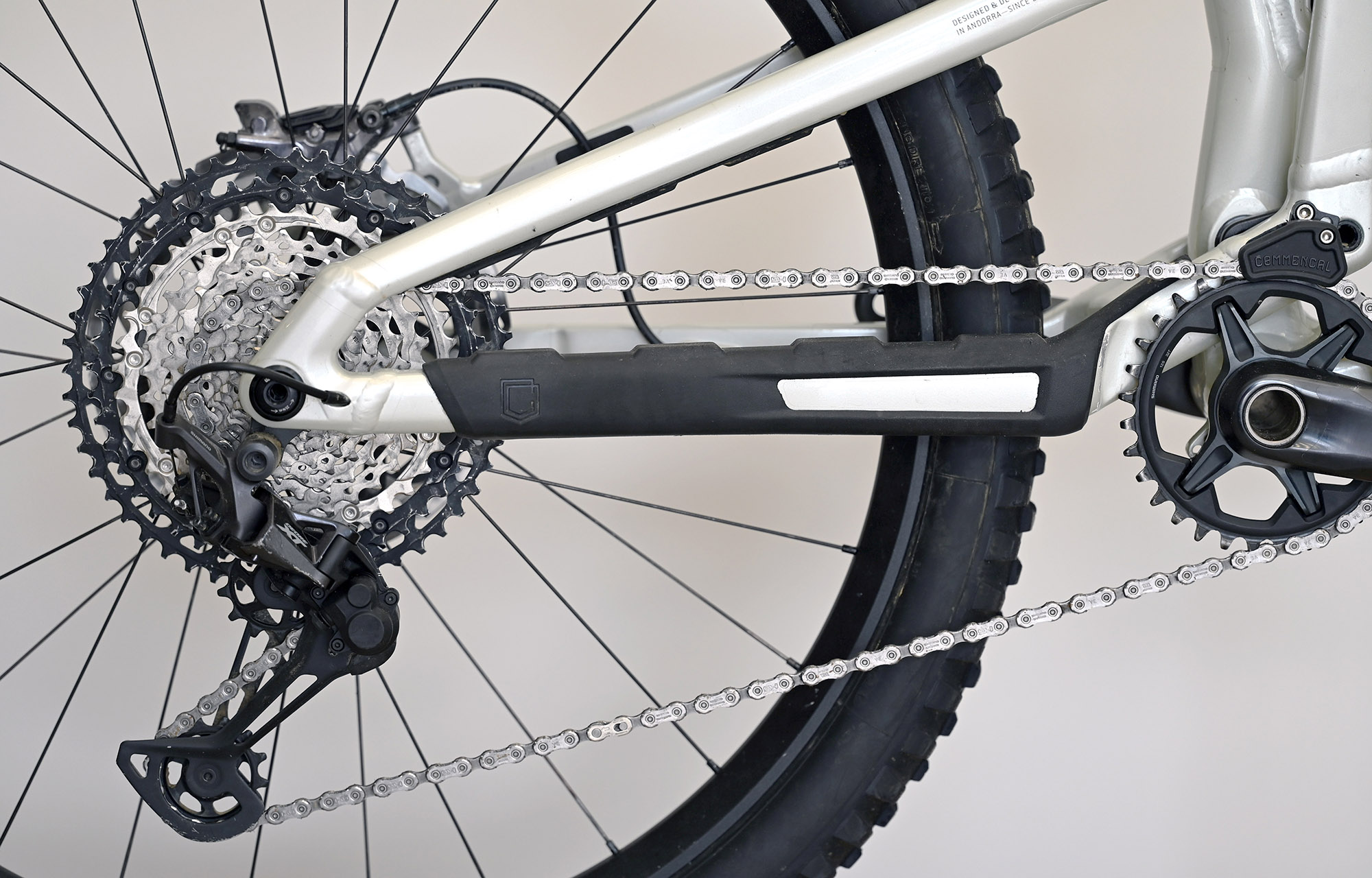 COMMENCAL META SX V5 SIGNATURE CLEAR SILVERCOMMENCAL META SX V5 SIGNATURE CLEAR SILVER - L (23131903) image large number 1