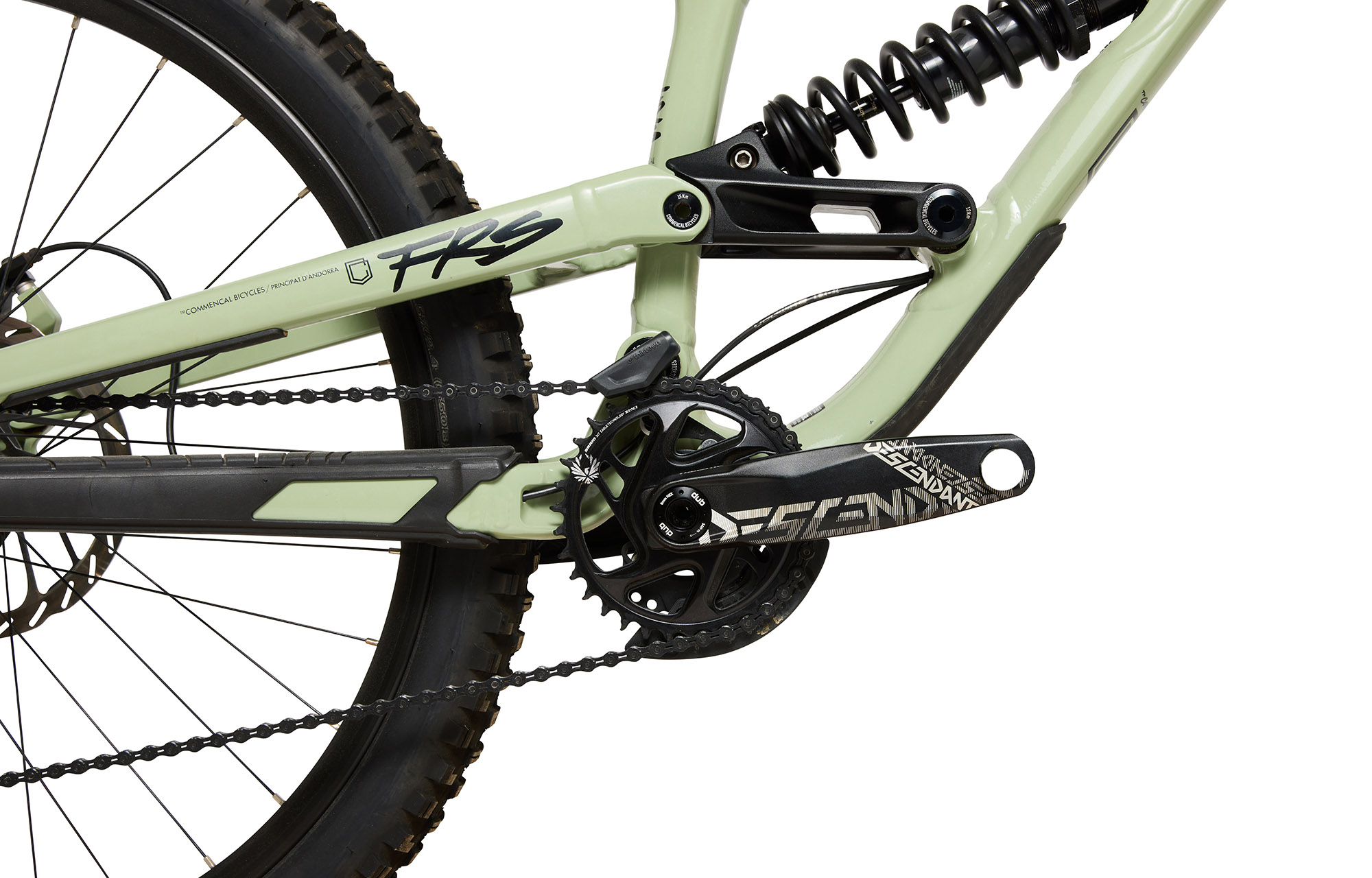 COMMENCAL FRS RIDE HERITAGE GREEN - M (22150402) image number null