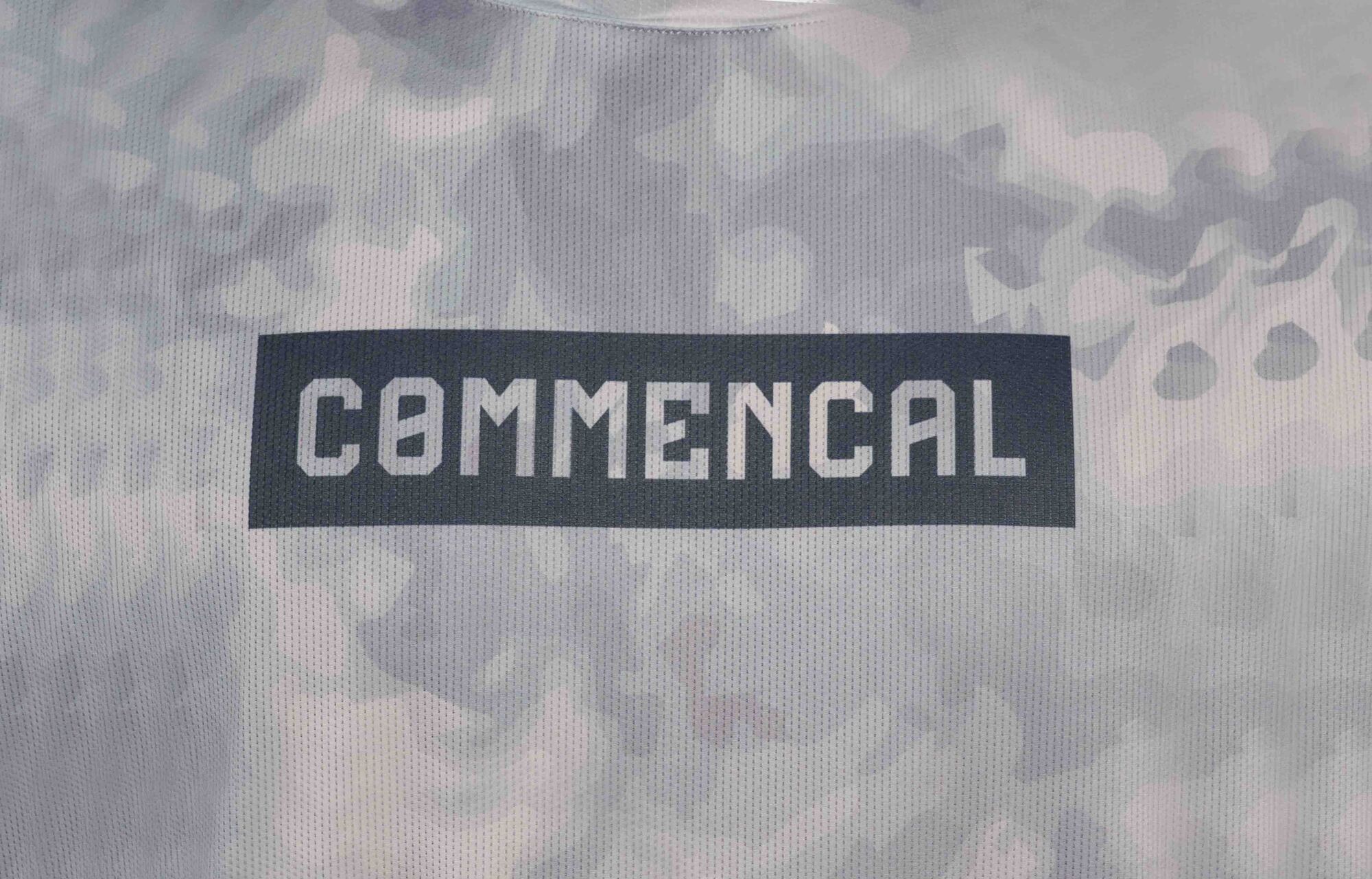 COMMENCAL LIGHTECH SHORT SLEEVE JERSEY SHADOW GREY image number 2