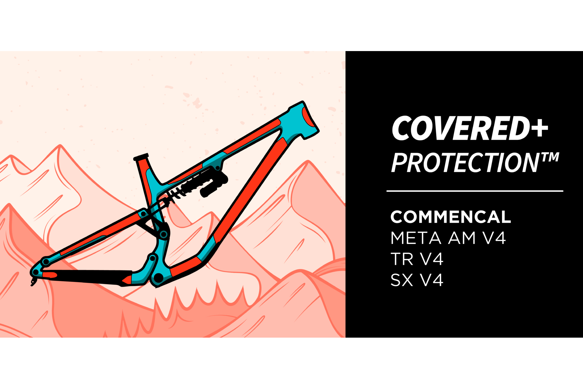 PROTECCIÓN DE CUADRO RIDEWRAP COVERED+ MATE - META AM / TR / SX V4 image number null