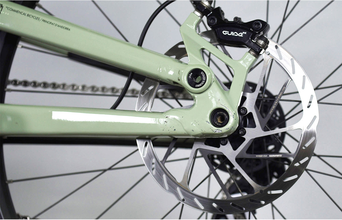COMMENCAL FRS RIDE HERITAGE GREEN - M (22150402) image number null