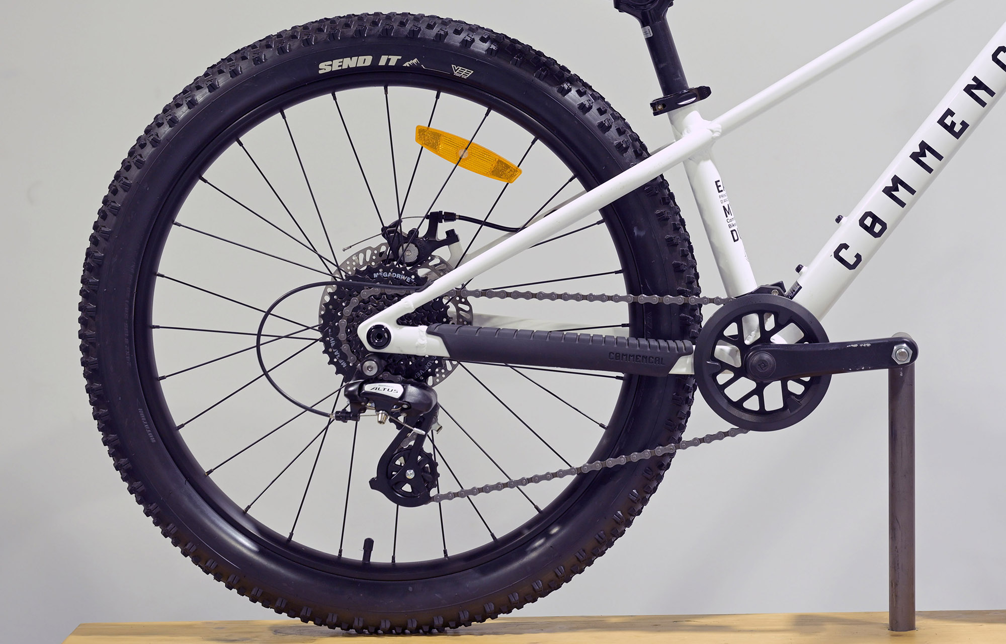 COMMENCAL RAMONES 24 TRIGGER SHIFTER PURE WHITE - (23177892) image cover number large 0