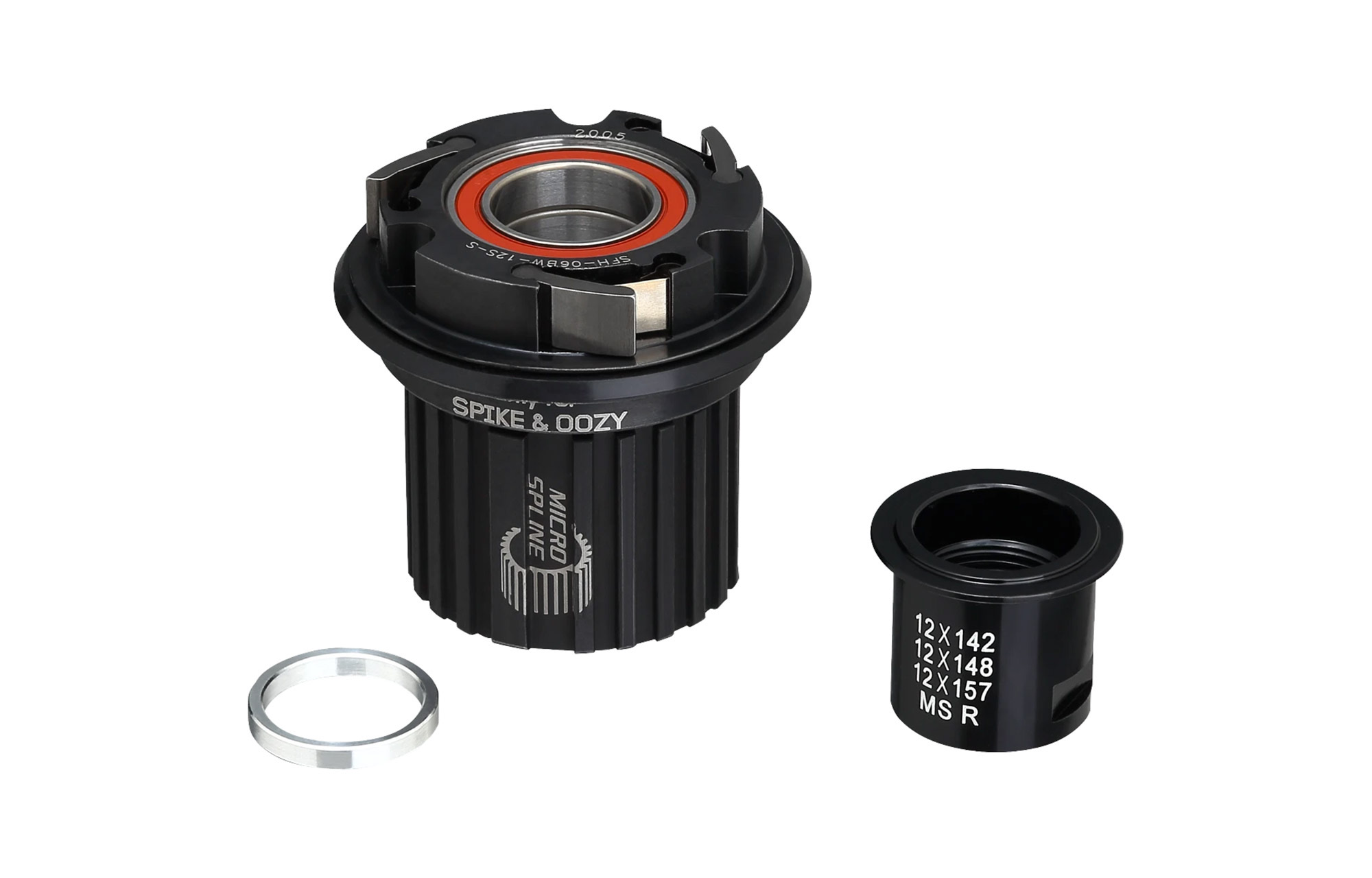 OOZY/SPIKE REAR HUB MICROSPLINE FREEHUB (PN HUB2240) image cover number 0