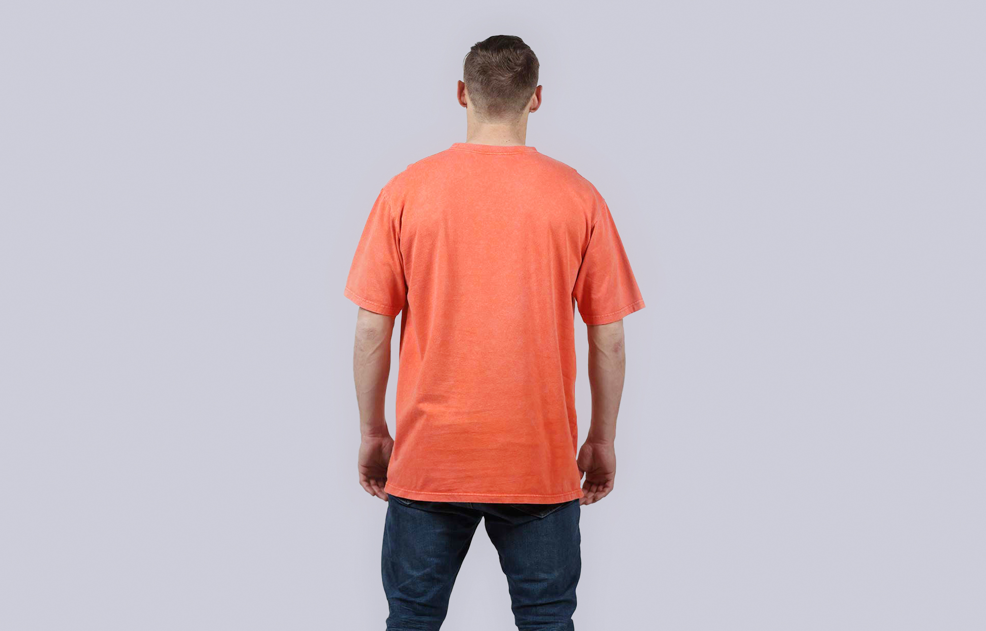 T-SHIRT COMMENCAL WASHED TANGERINE image number 0