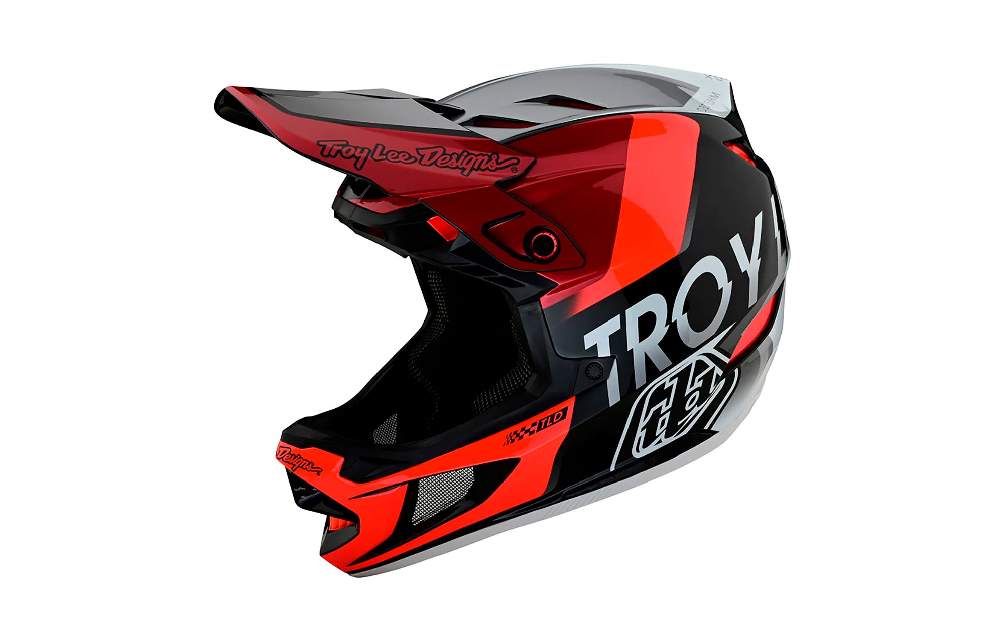 CASCO TROY LEE D4 COMPOSITE QUALIFIER SILVER / RED image number 2