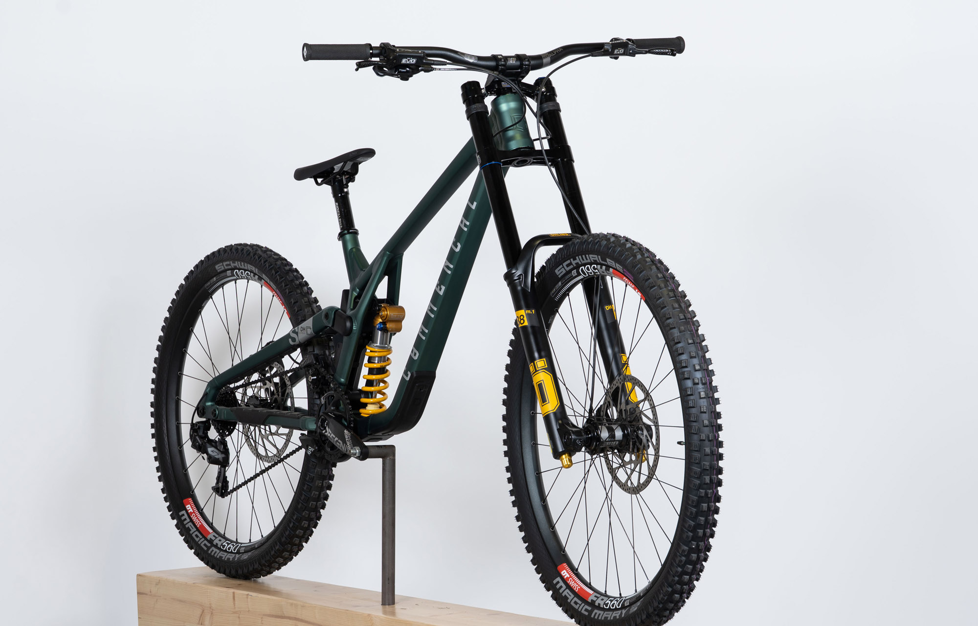 COMMENCAL SUPREME DH V5 OHLINS EDITION METALLIC GREEN - XL (22151004) image large number 2