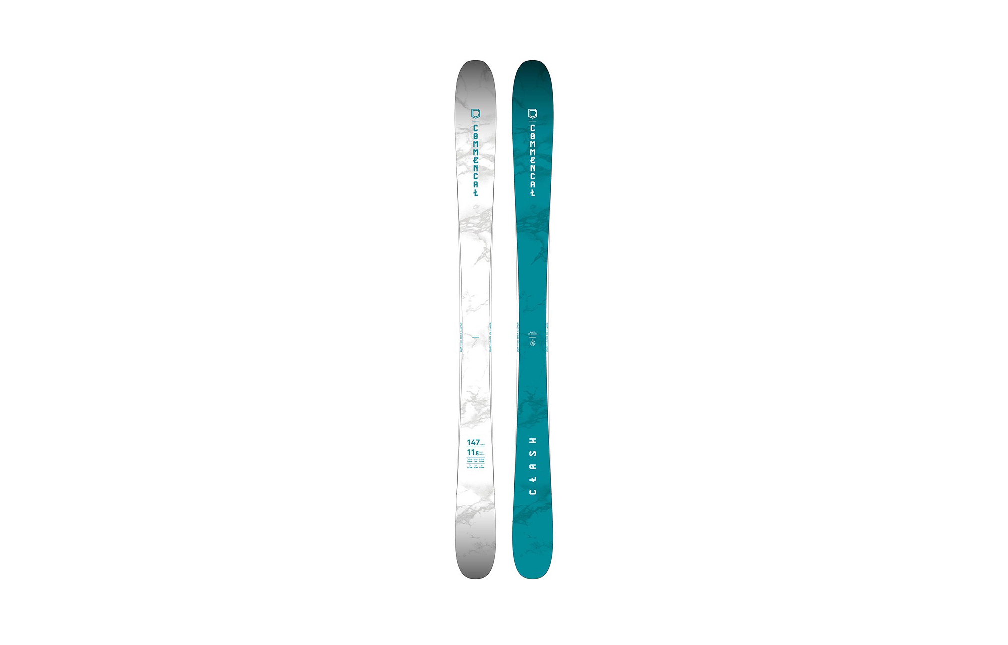 COMMENCAL CLASH KIDS BLUE LAGOON SKIS 2021 image number null