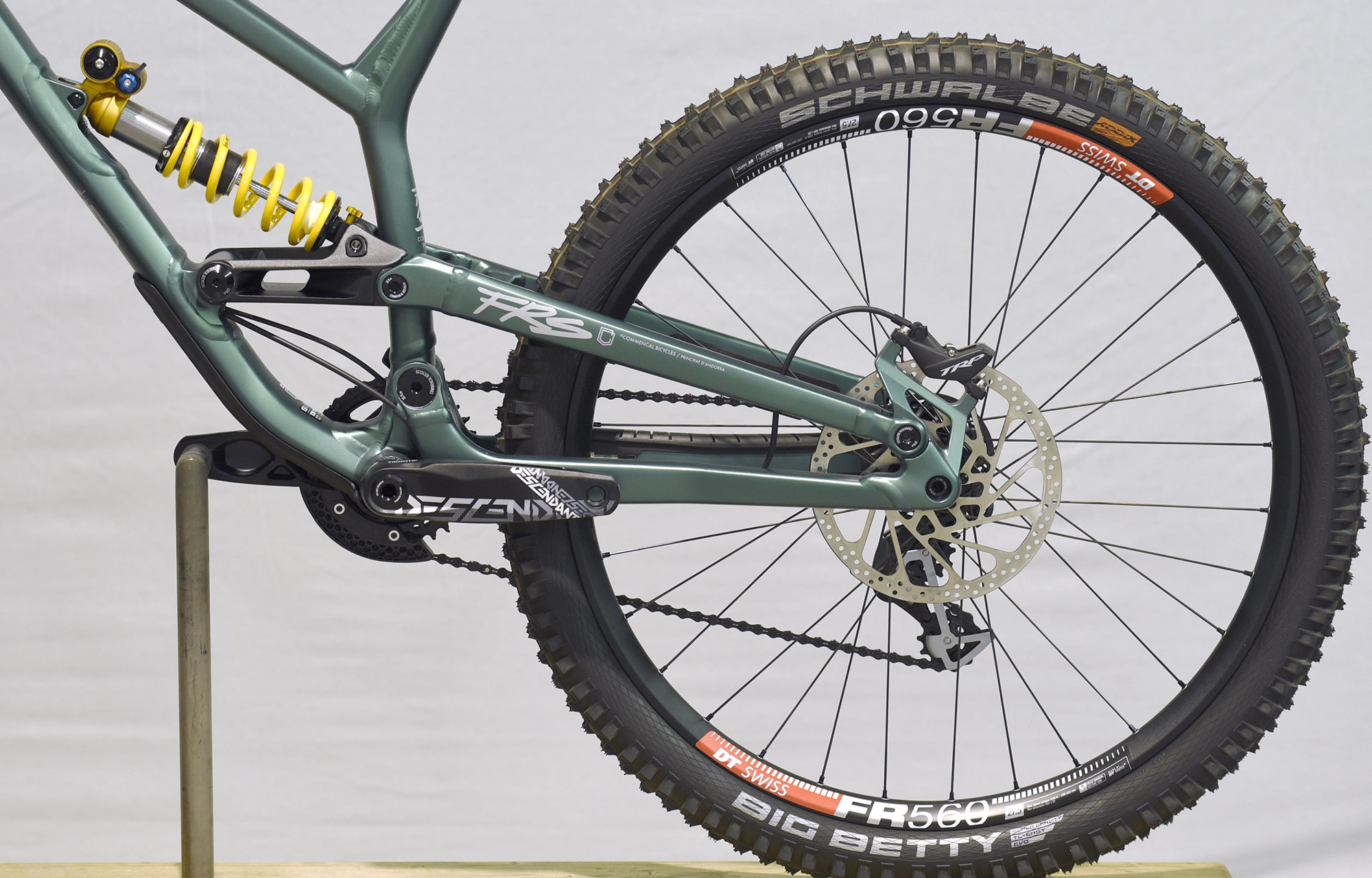 COMMENCAL FRS OHLINS EDITION METALLIC GREEN - M (22151802) image number null