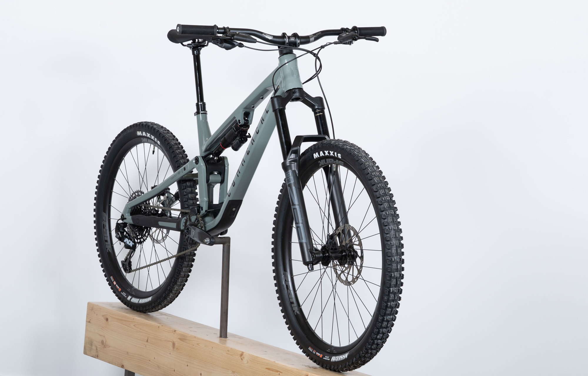 COMMENCAL META SX V5 RIDE PYRITE GREY - M (23131402) image large number 2