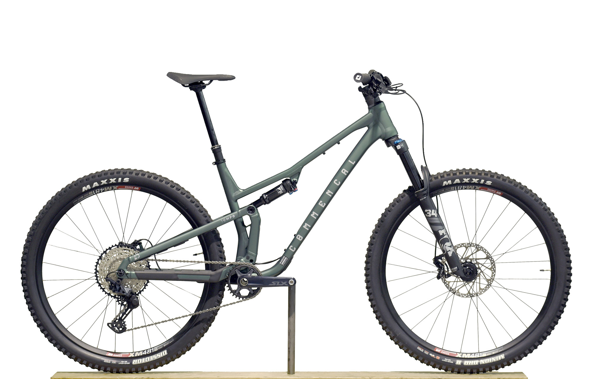 COMMENCAL T.E.M.P.O. ESSENTIAL METALLIC GREEN - L (22120903) image number null