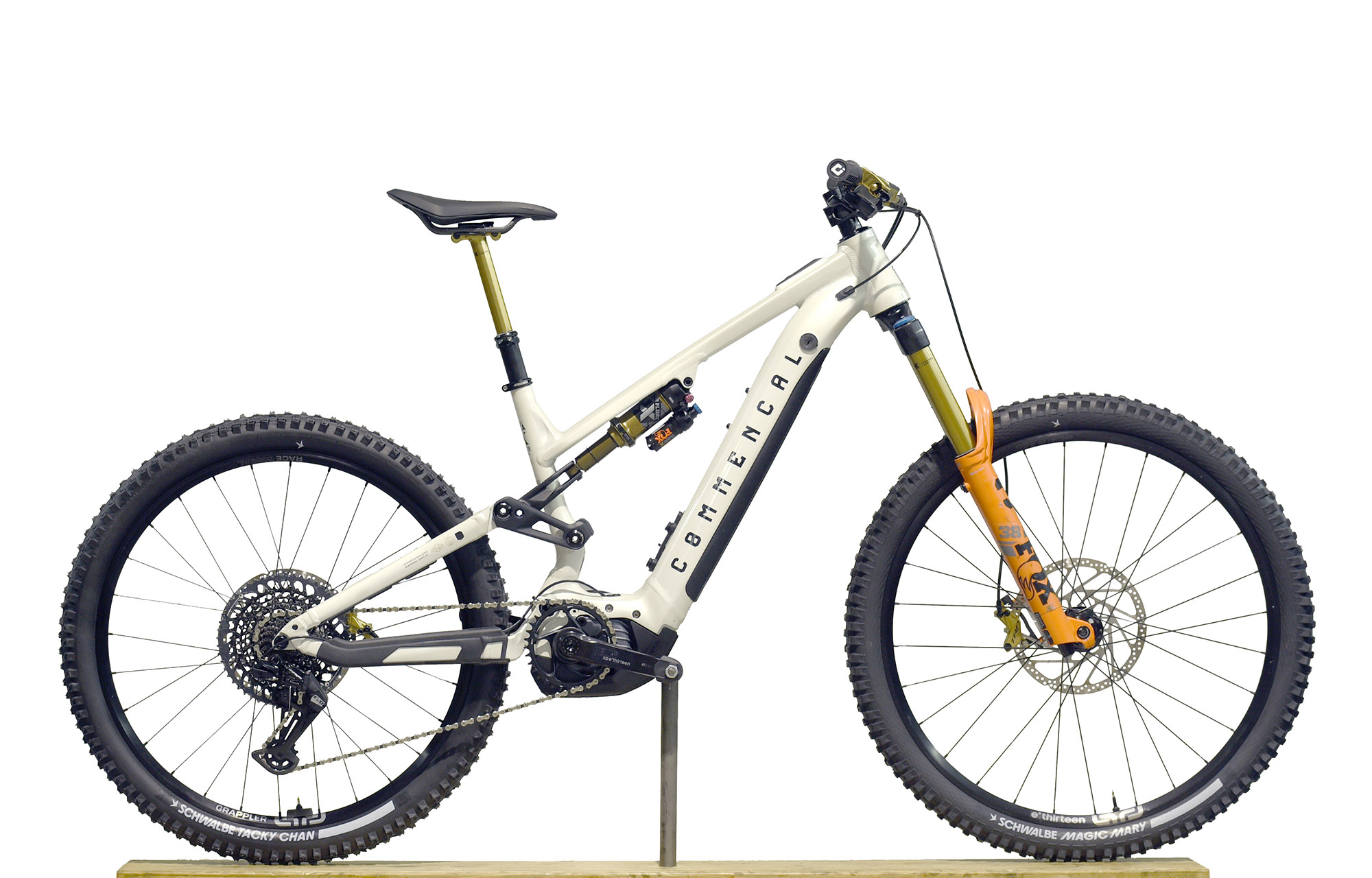 COMMENCAL META POWER SX BOSCH CLEAR SILVER [COMMENCAL TEAM] ALC - M (23100058) 2480km image number null