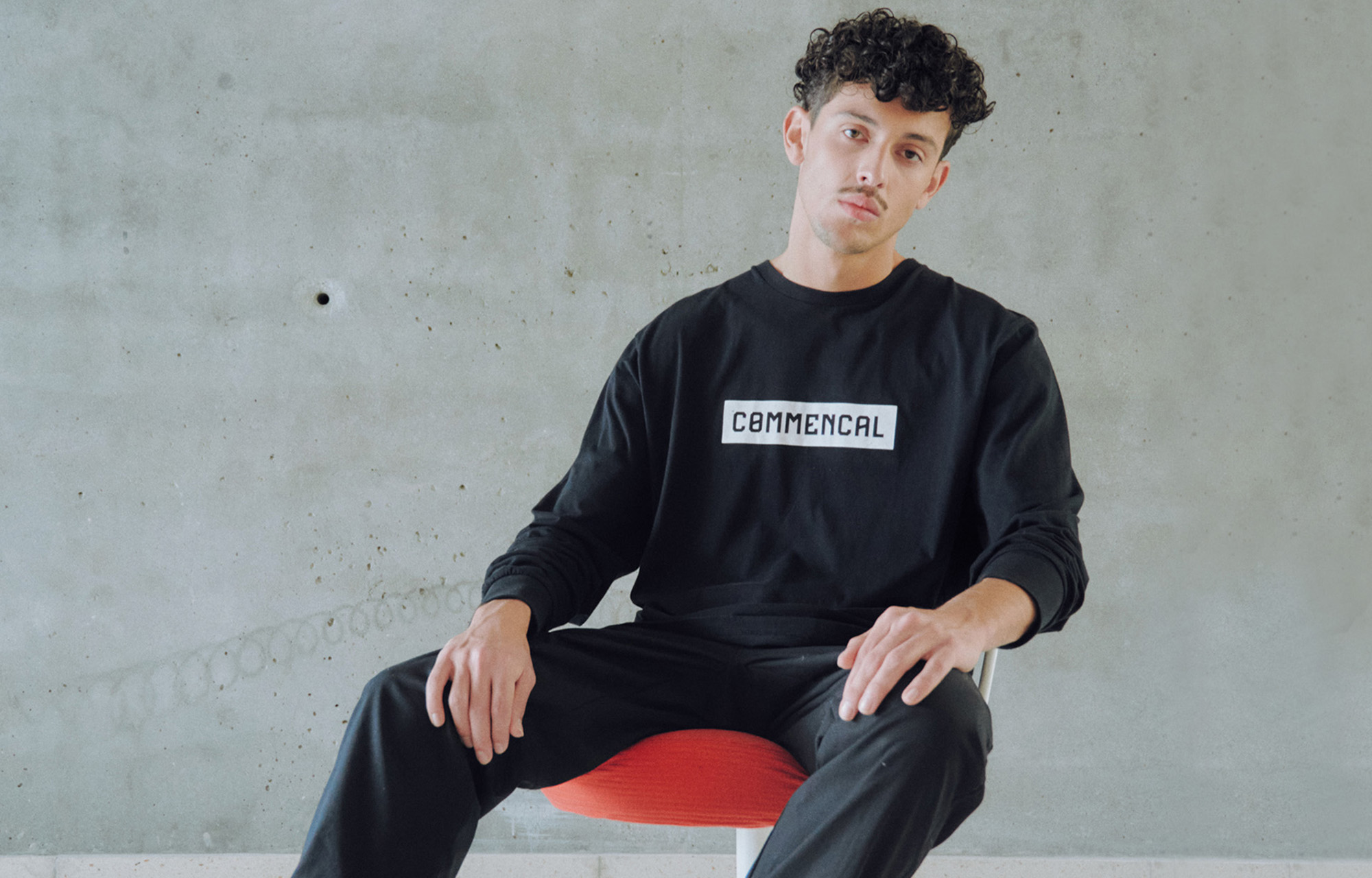 COMMENCAL LANGARM T-SHIRT CORPORATE BLACK image number 2