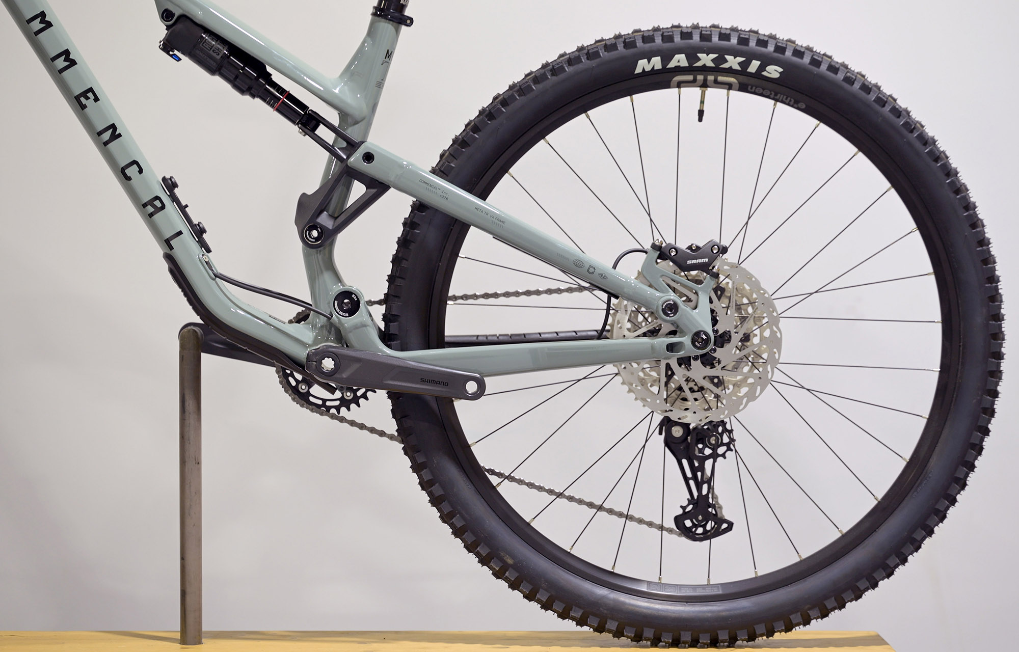 COMMENCAL META TR V4 RIDE PYRITE GREY - M (25120102) image cover number large 4