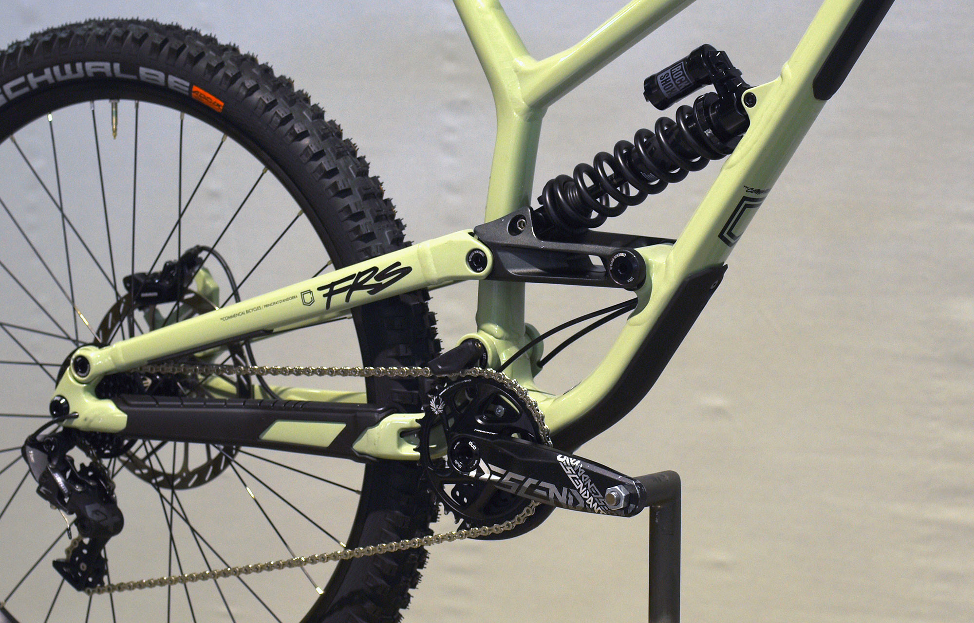COMMENCAL FRS RIDE HERITAGE GREEN - M (22150402) image number null