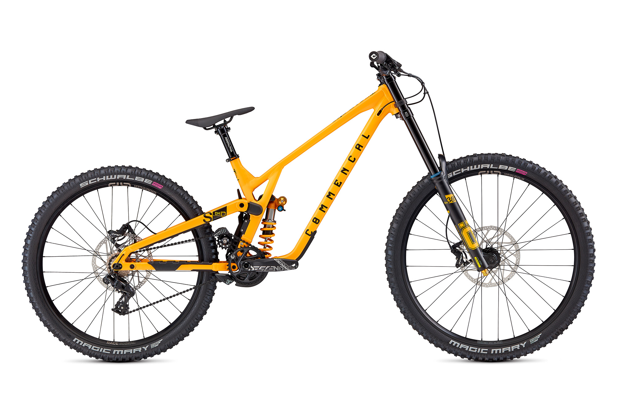 COMMENCAL SUPREME DH V5 OHLINS EDITION YELLOW image number null