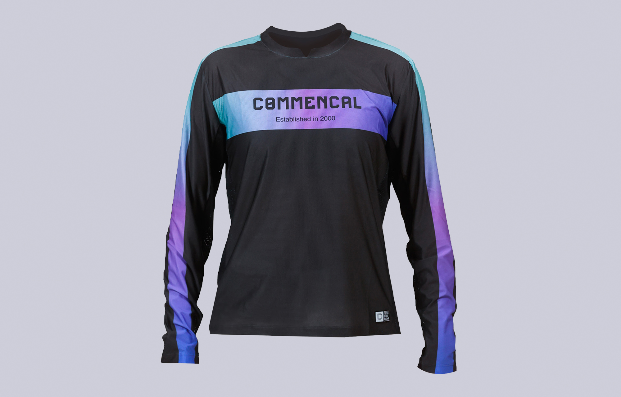 MAILLOT CMNCL LIGHTECH MANCHES LONGUES WOMEN RACE GREY POLYCHROM image number 0