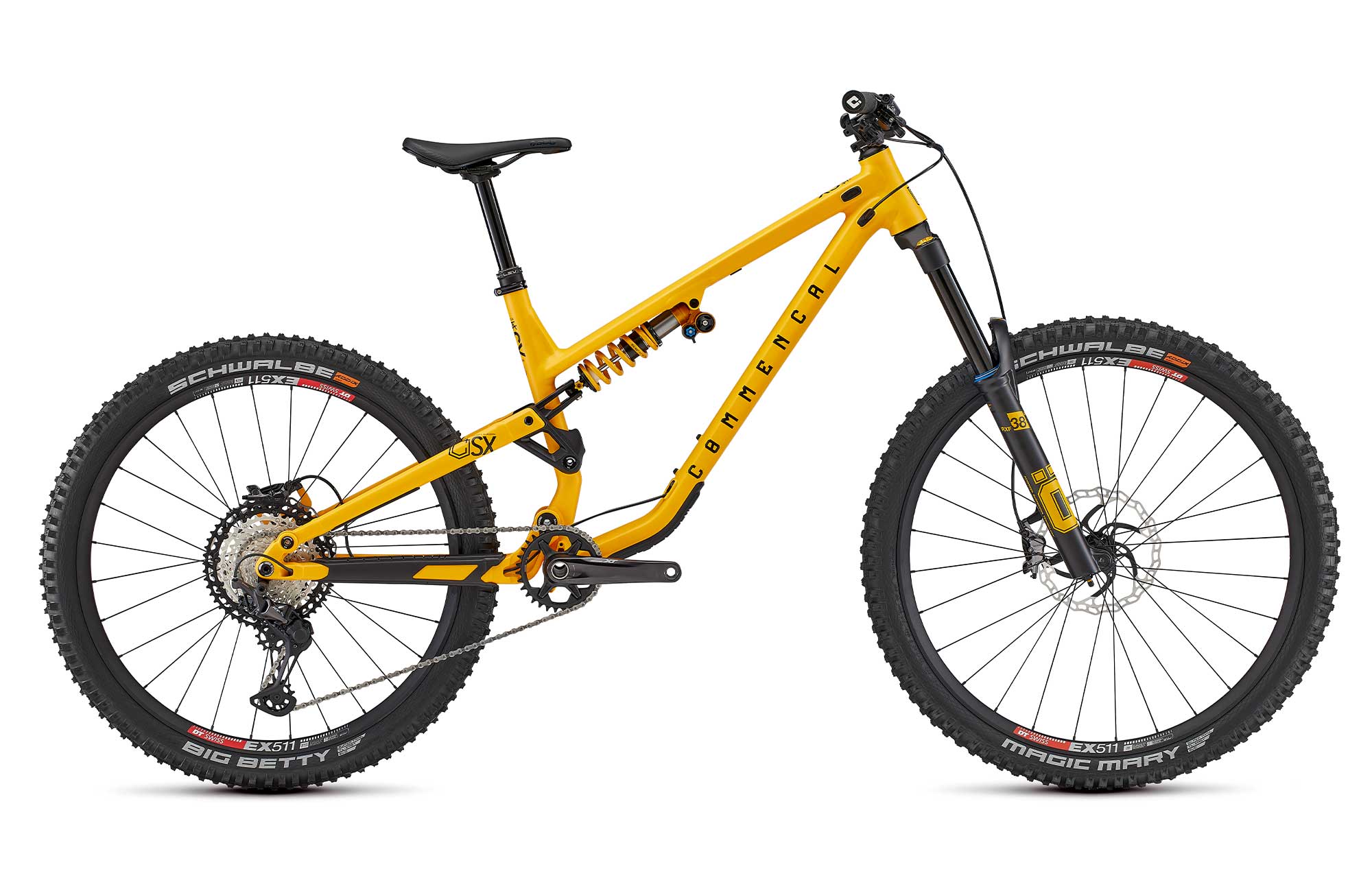 COMMENCAL META SX V4 OHLINS EDITION YELLOW image number null