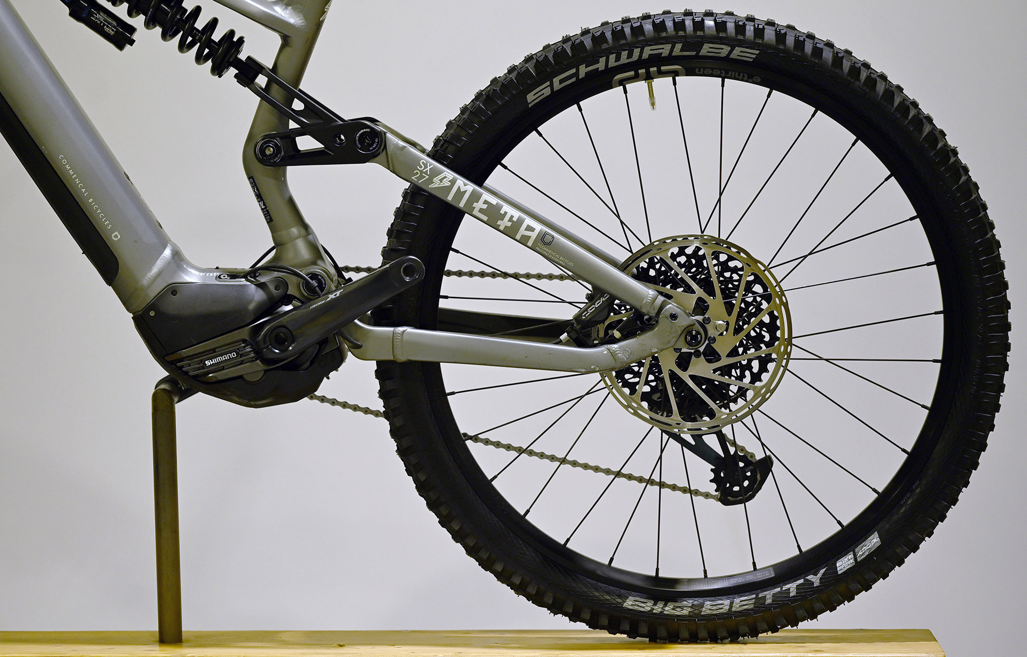 COMMENCAL META POWER SX SHIMANO RACE MATTE GRAPHITE - L (21180503) 3200 km image number null