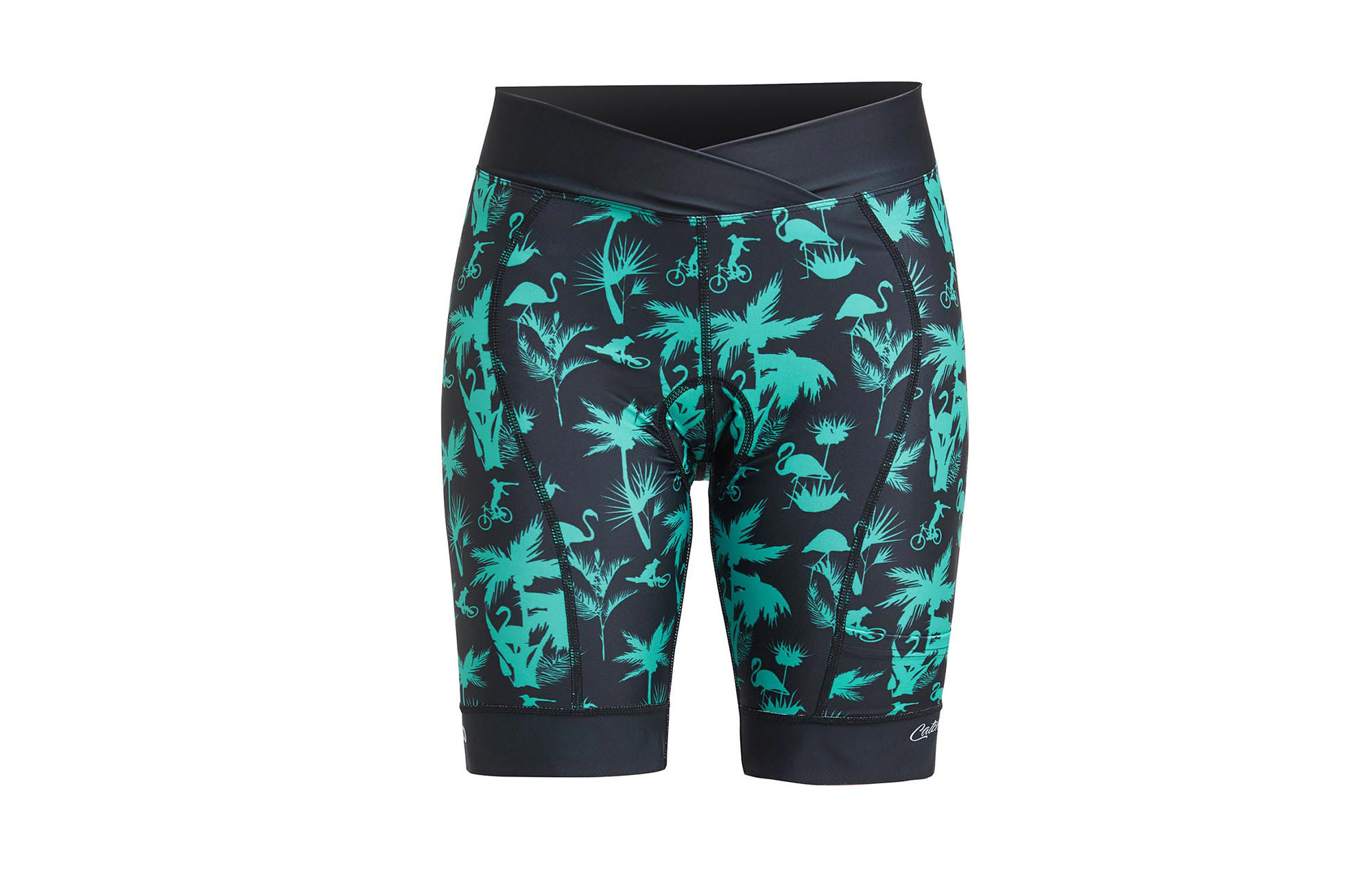 BOXERS REMBOURRE WOMEN AQUA PRINT image number 0