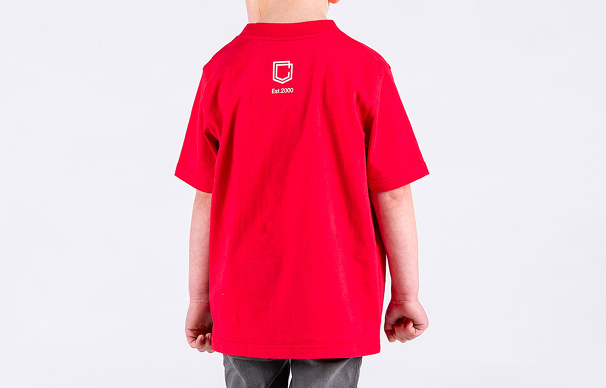 COMMENCAL KIDS CORPORATE T-SHIRT TRUE RED image number 0
