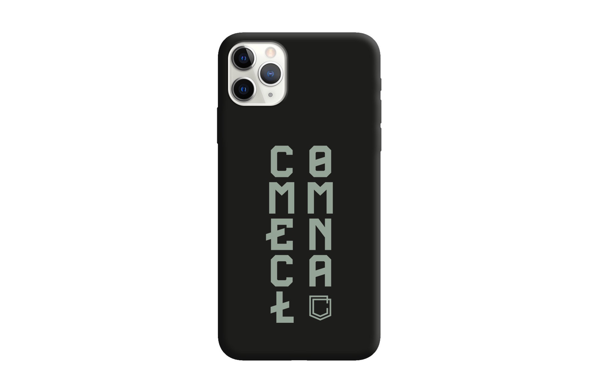COQUE COMMENCAL IPHONE PRO 11 RECYCLEE BLACK image number 0