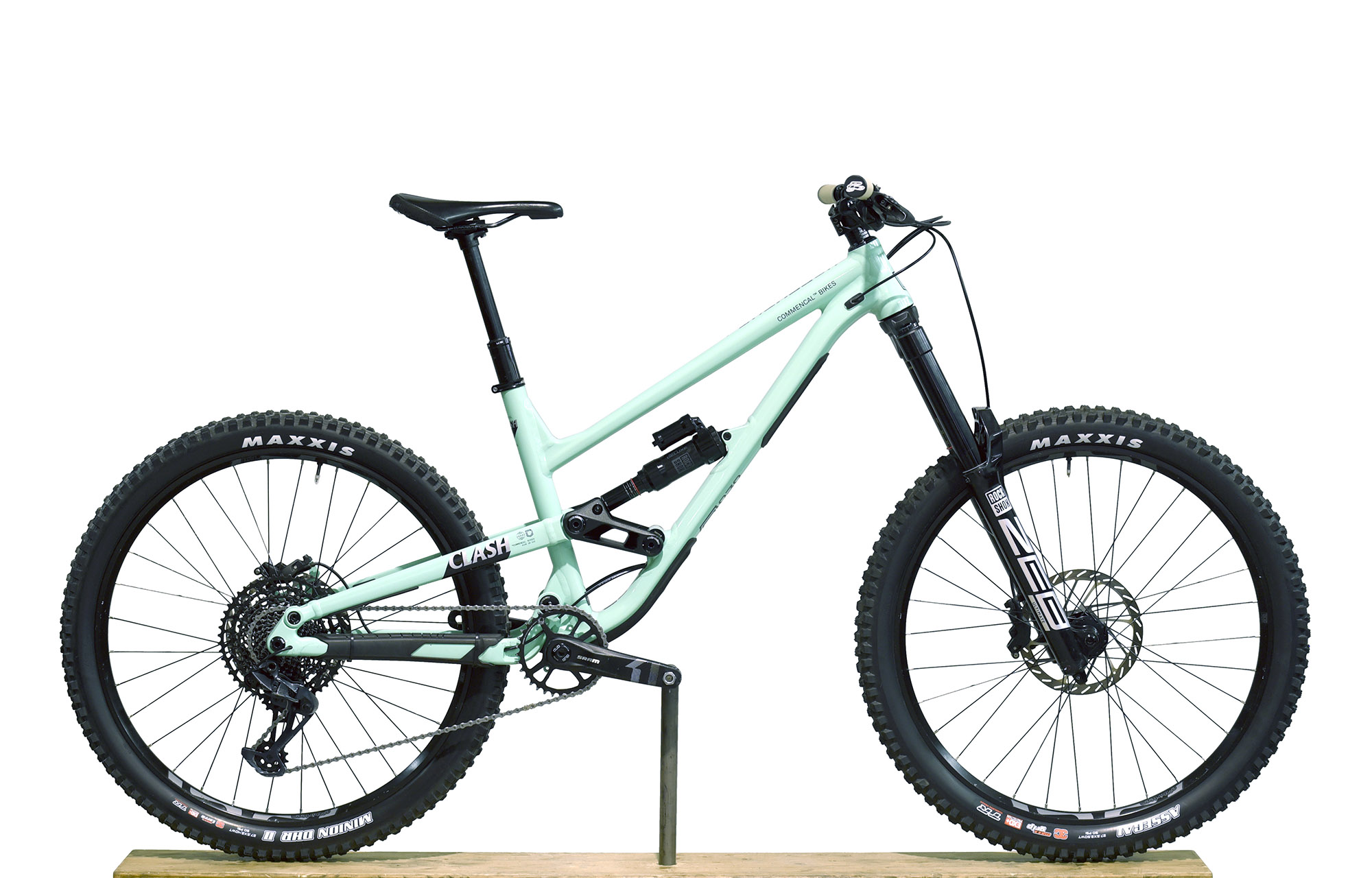 COMMENCAL CLASH RIDE EMERALD GREEN NEW ROCKSHOX - M (23130102) image number null
