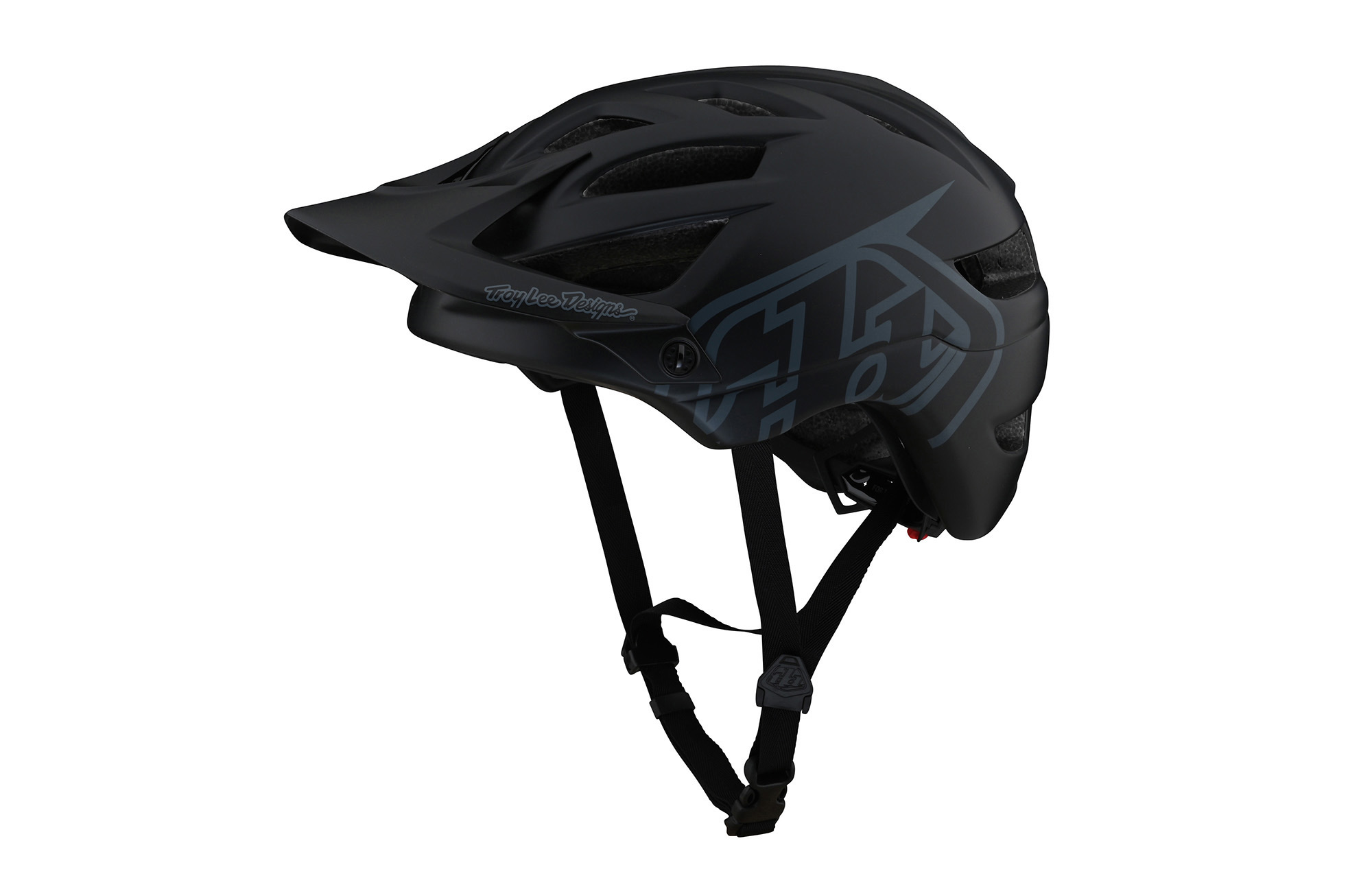 TROY LEE DESIGNS A1 HELMET - DRONE BLACK image number 0