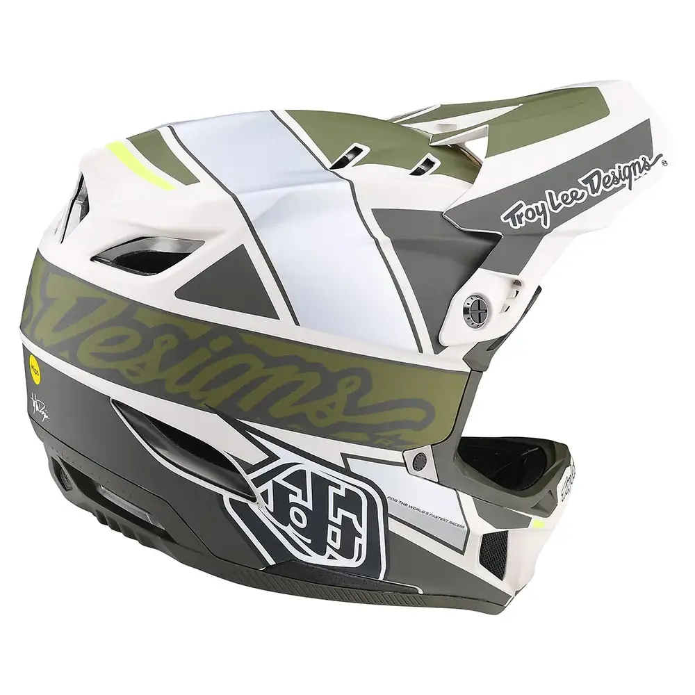CASQUE TROY LEE DESIGNS D4 COMPOSITE - TEAM MILITARY image number 2