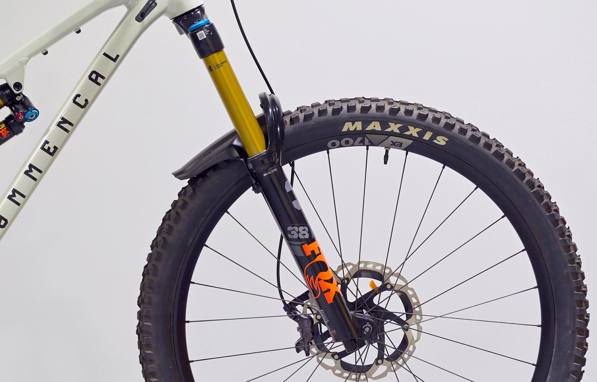 COMMENCAL META SX V5 SIGNATURE CLEAR SILVER - S (23131901) image cover number large 1