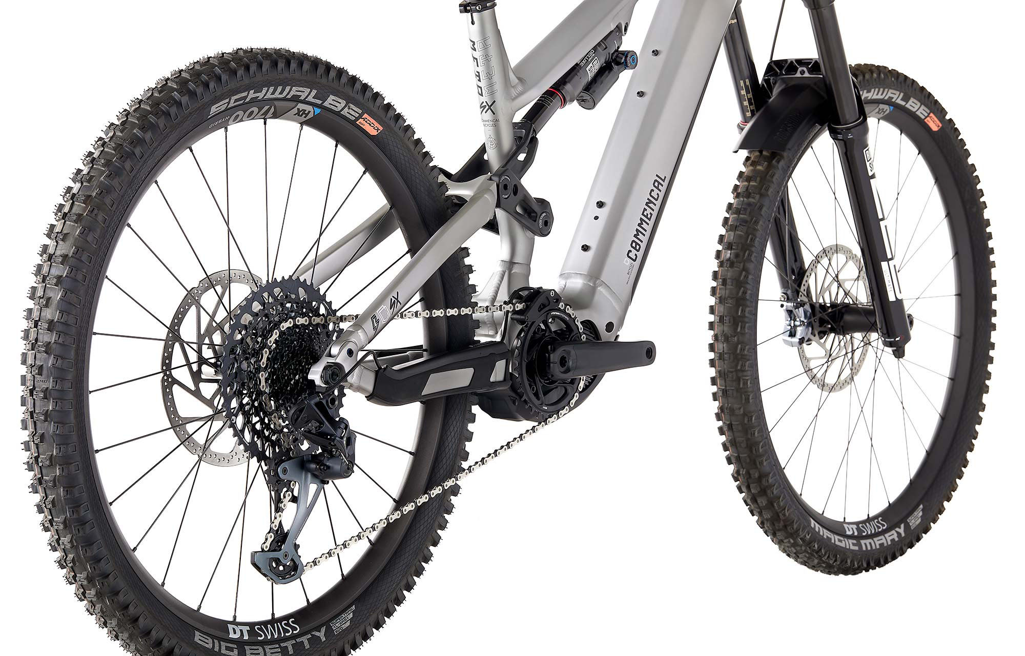 COMMENCAL META POWER SX SHIMANO RACE SILVER image number null