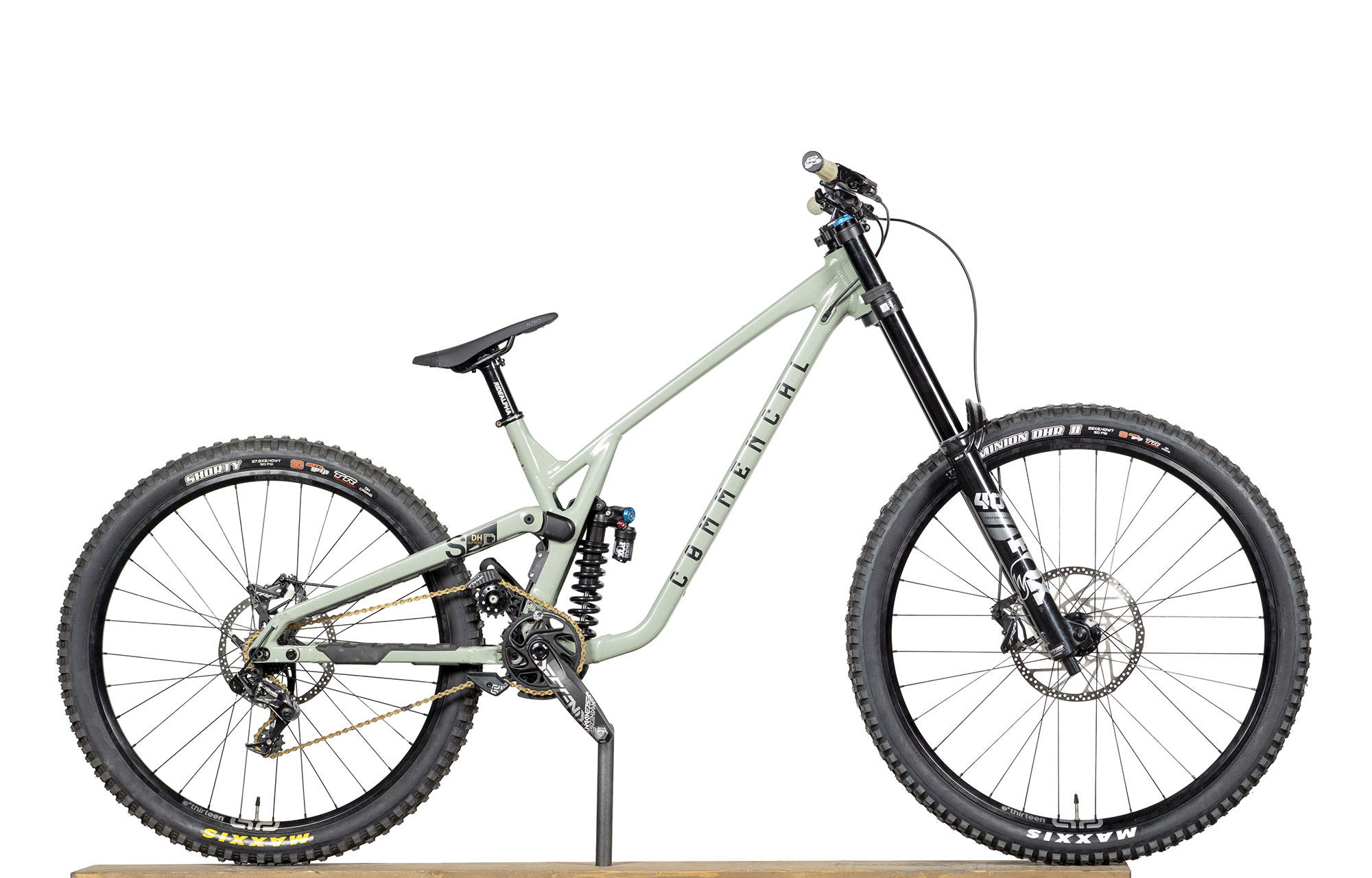 COMMENCAL SUPREME DH V5 ESSENTIAL HERITAGE GREEN - L (22150803) image number null