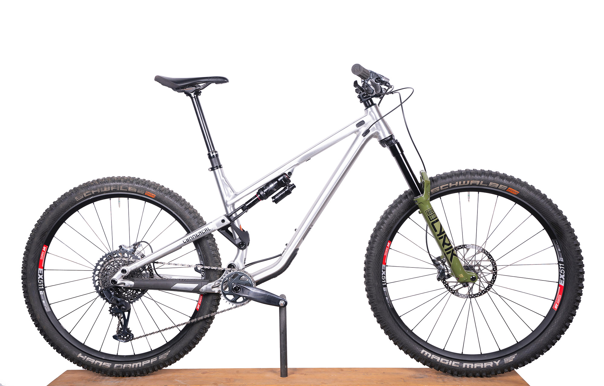 COMMENCAL META TR V4 BRUSHED RACE ALC - L image number null
