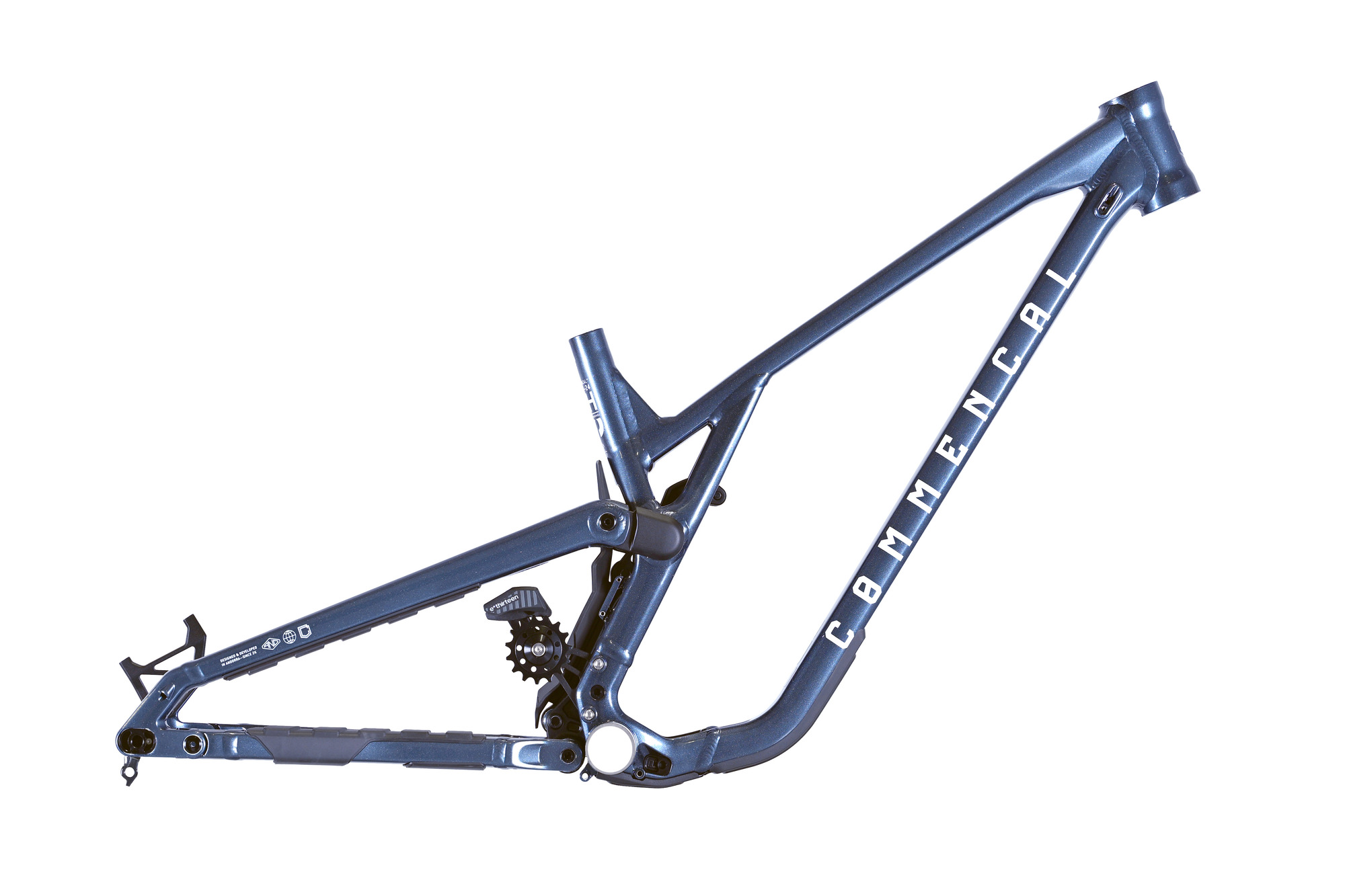 FRAME COMMENCAL SUPREME DH V5 TEAM GLITTERY BLUE image number null