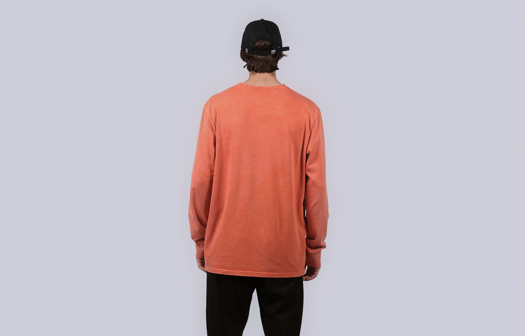MAGLIA A MANICHE LUNGHE COMMENCAL WASHED TANGERINE image number 0