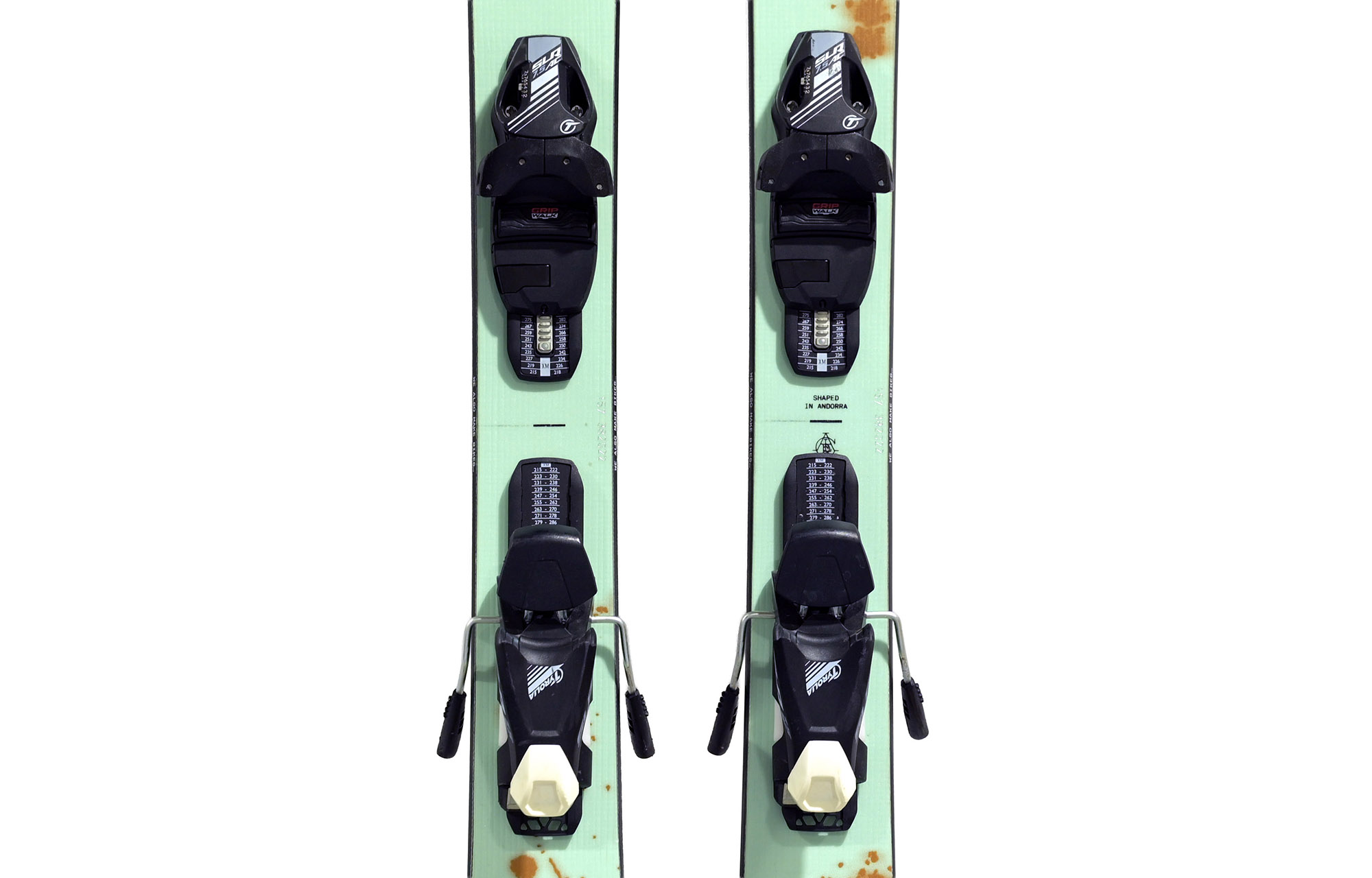 SKIS COMMENCAL ABSOLUT KIDS FS/FR 157 / FIX TYROLIA SLR 7,5 GW AC (23440006) image cover number large 1