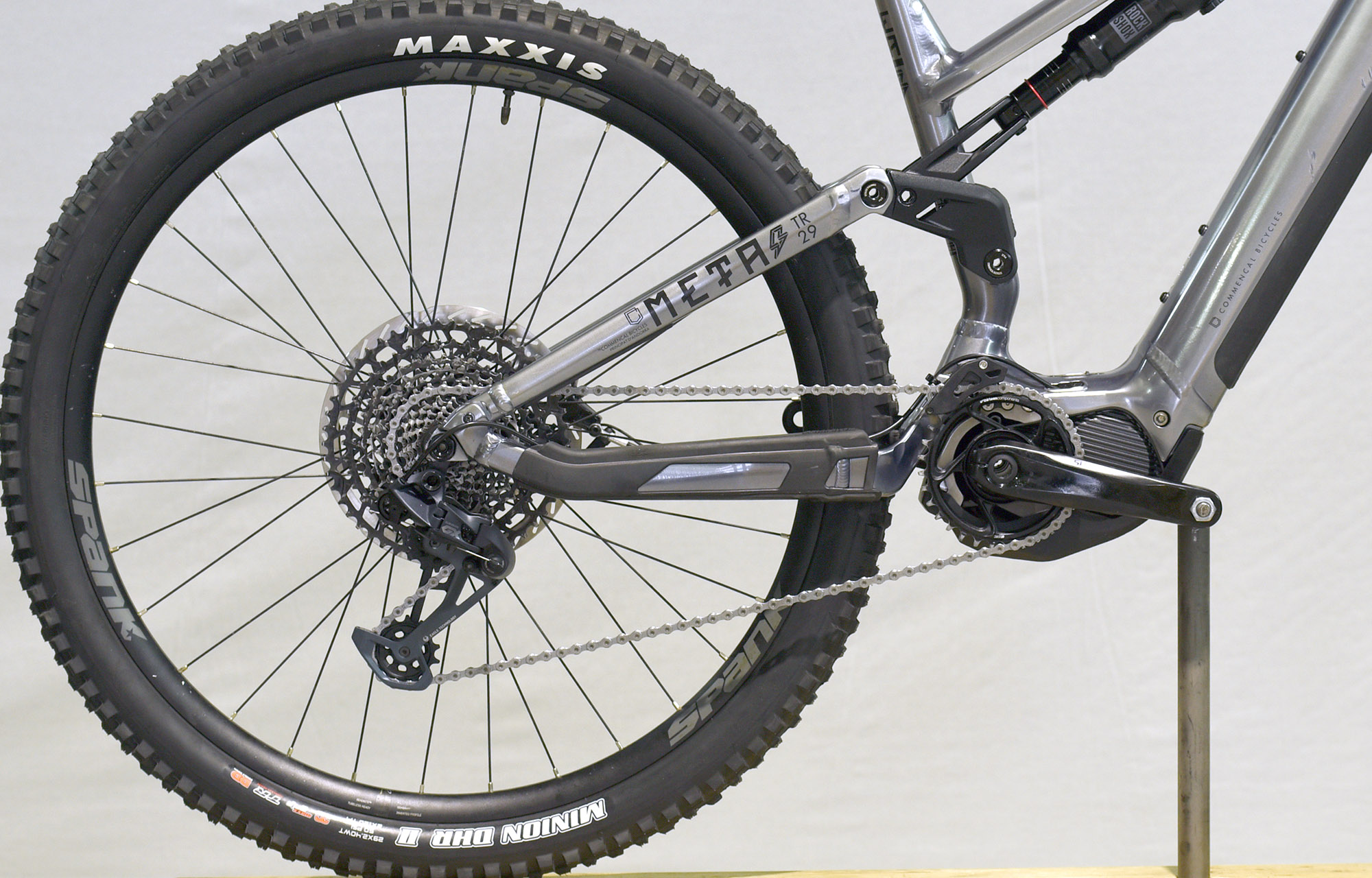 COMMENCAL META POWER TR SHIMANO RIDE GUN METAL - L (21181303) 1029 km image number null