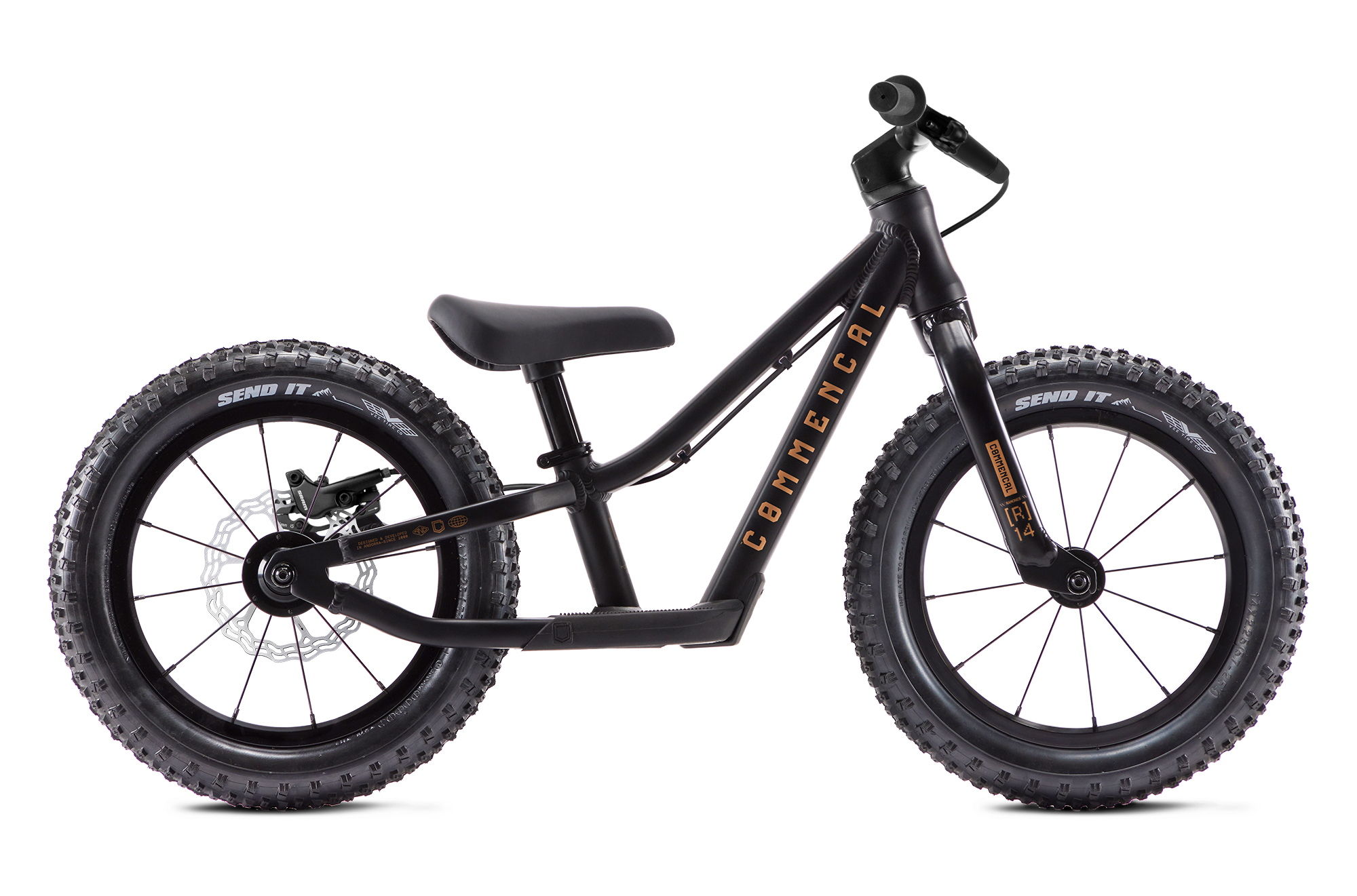 COMMENCAL RAMONES 14 PUSH BIKE BLACK 2026 + KIT DE FREIN ARRIERE image number null