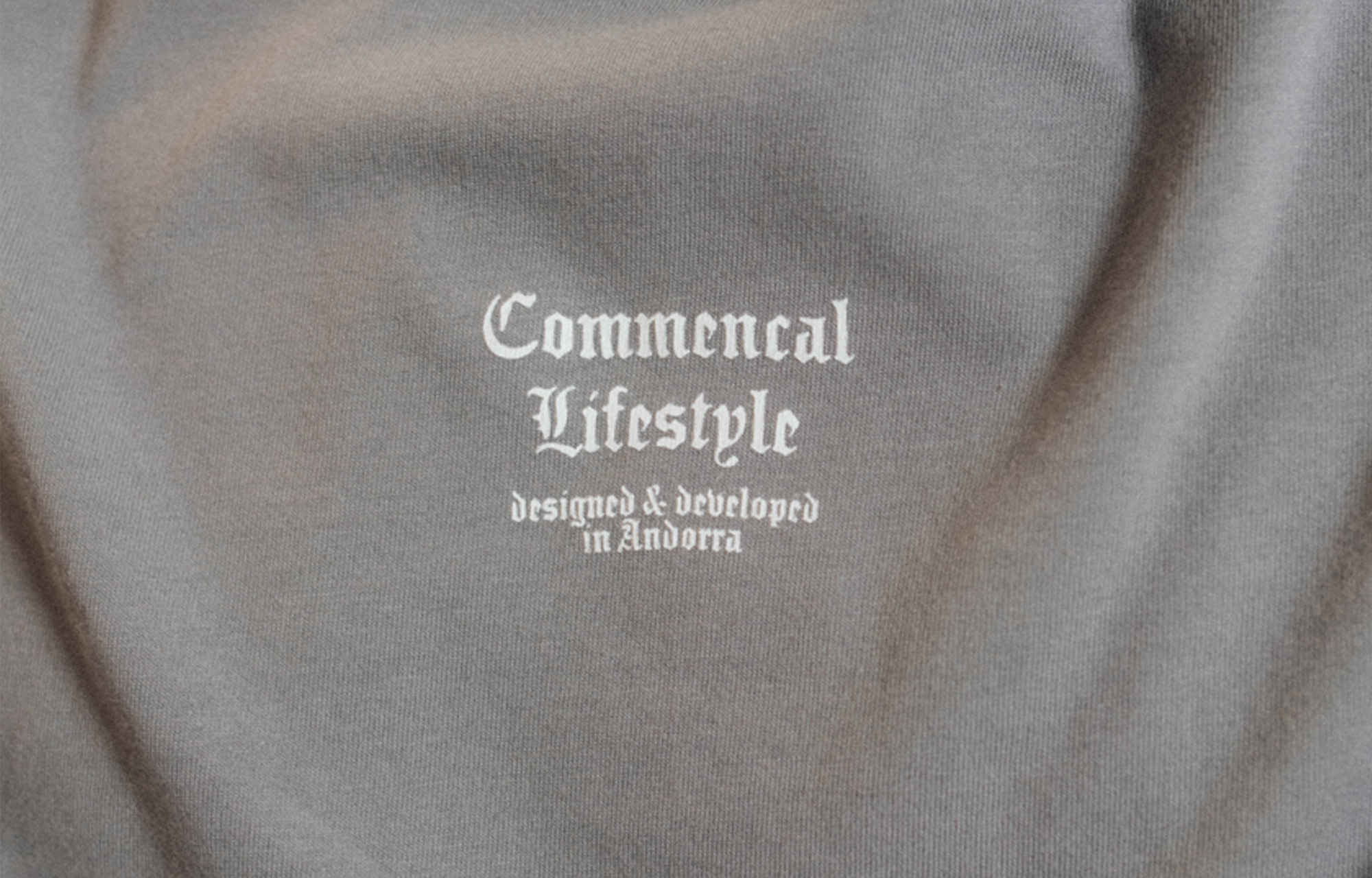 T-SHIRT COMMENCAL LOOSE FIT CMNCL GREY image number 4