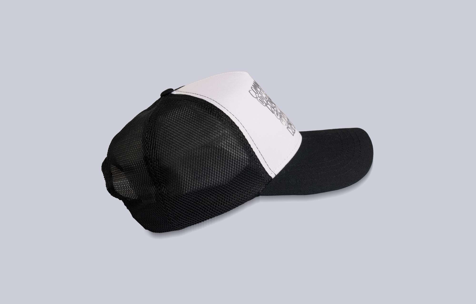 GORRA COMMENCAL TRUCKER LOGORAMA WHITE image number 1